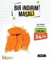 Biçen Market tarihli katalog 02 1212 2025 Bir İndirim MaSalı - meyve