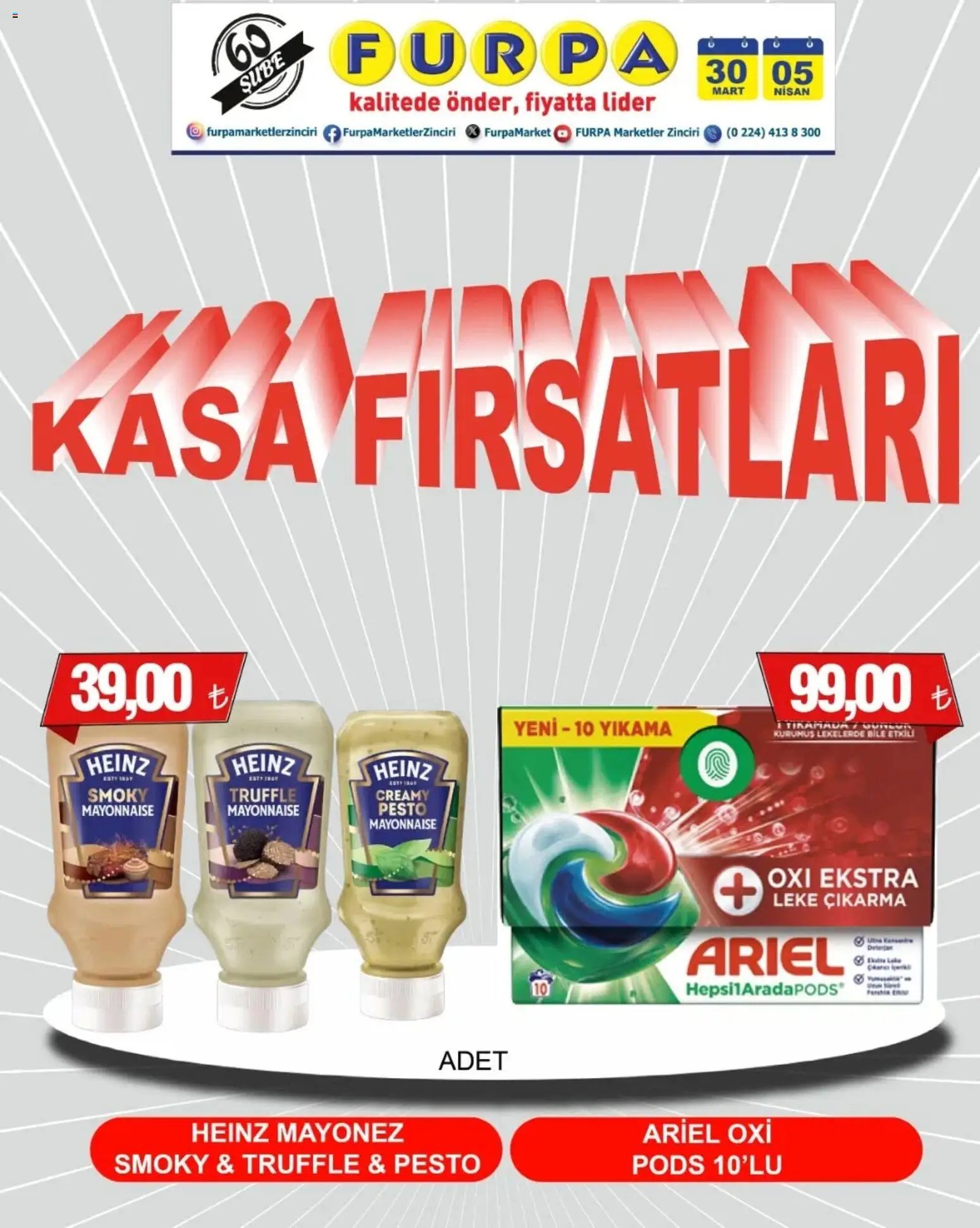 Furpa tarihli katalog 30 0303 2026 Furpa - Kasa Fırsatları