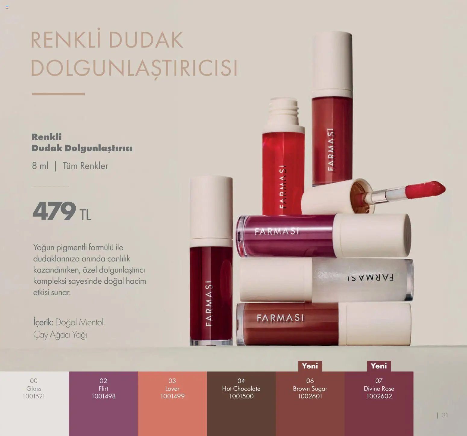 Farmasi tarihli katalog 01 0101 2026 Katalog