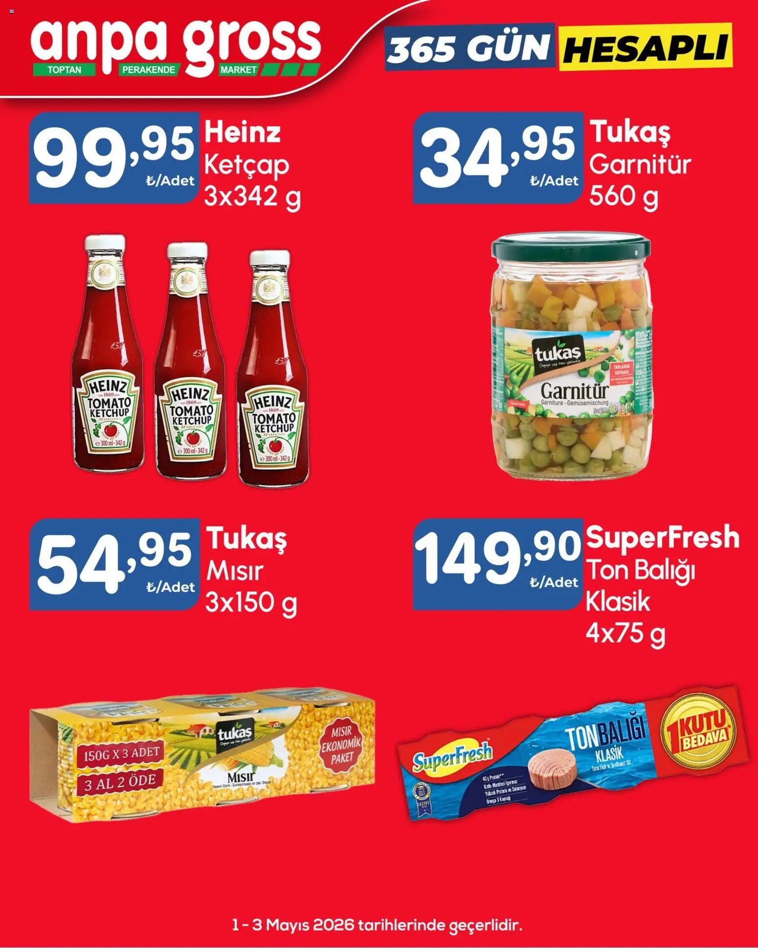 Anpa Gross tarihli katalog 01 0505 2026 Anpa Gross Katalog Cuma-Pazar