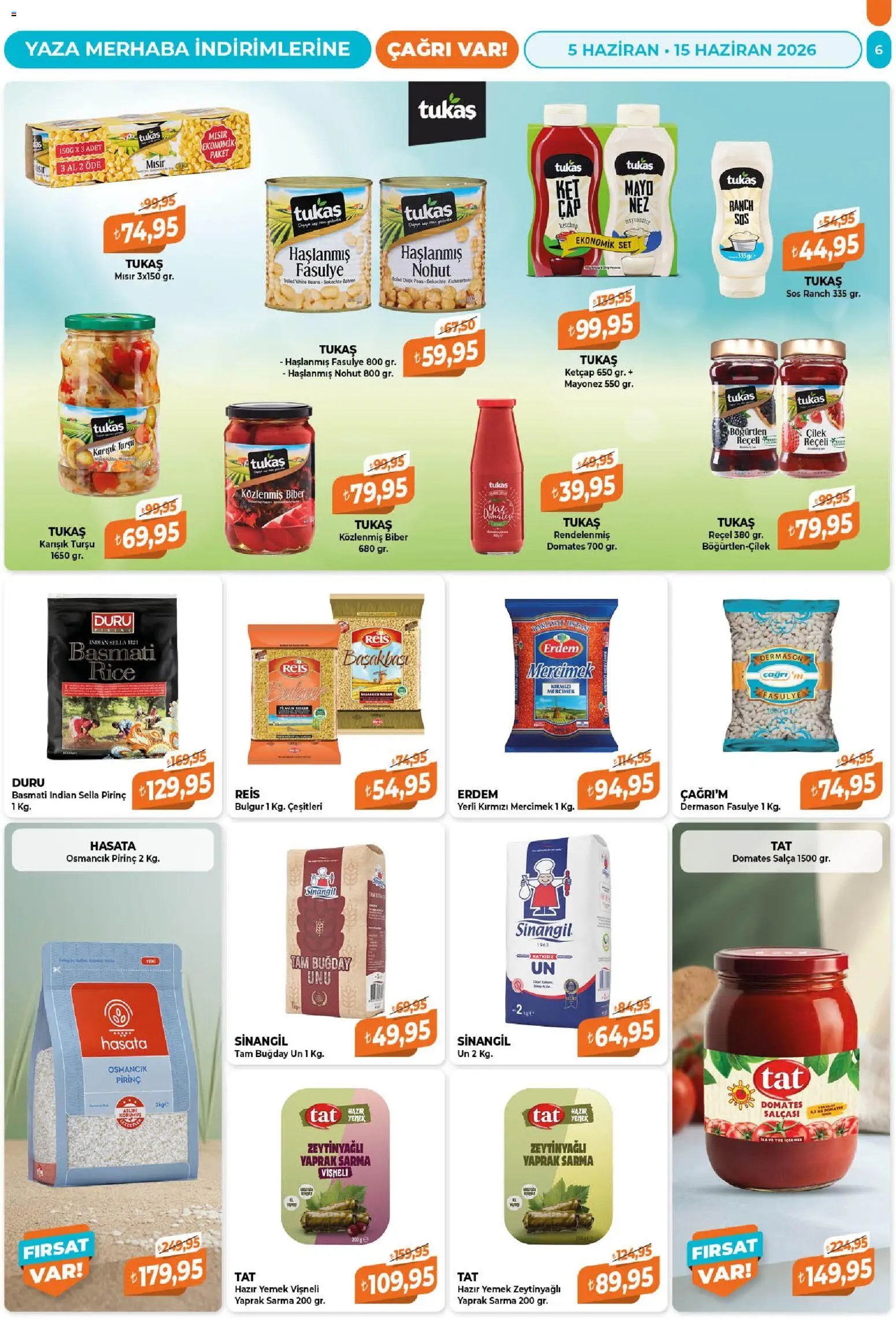 Çağrı Market tarihli katalog 05 0606 2026 Çağrı Market Katalog
