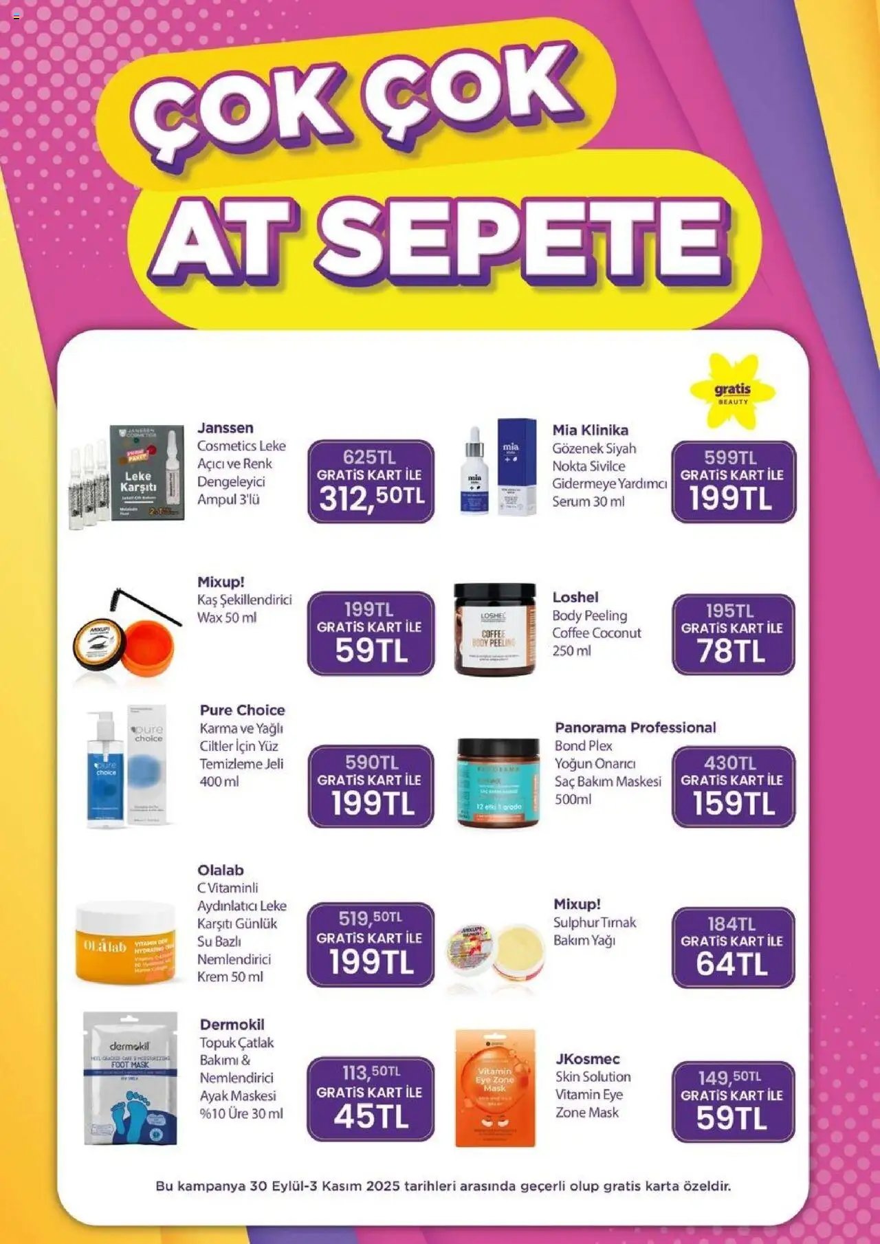 Gratis tarihli katalog 01 1010 2025 Katalog