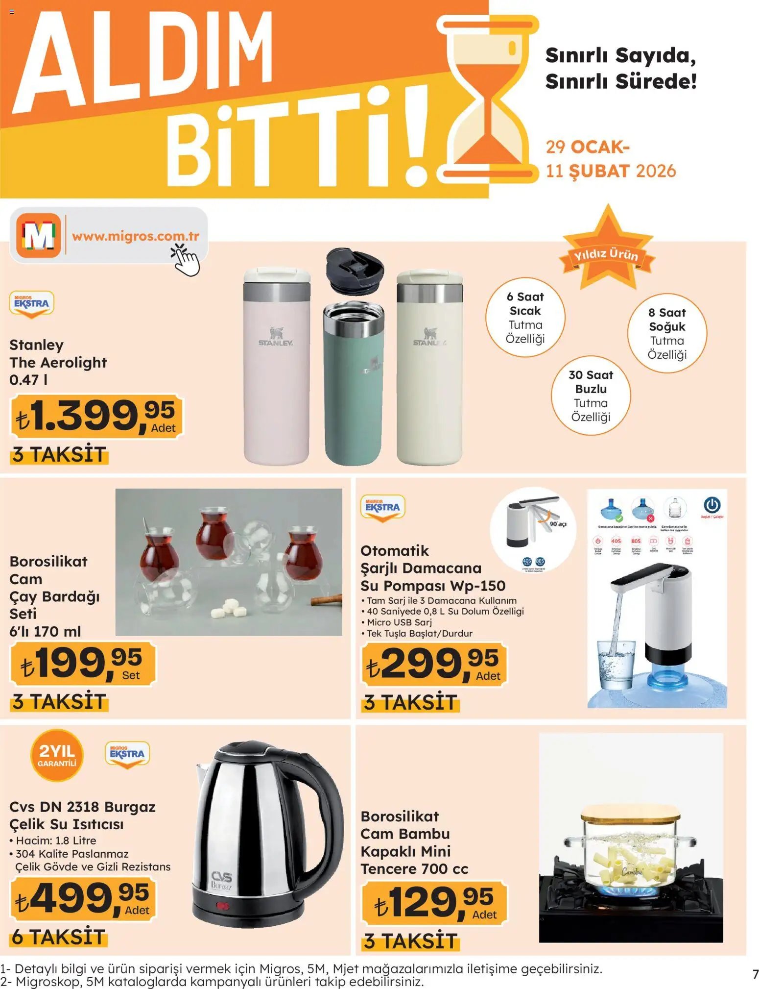 Migros tarihli katalog 29 0101 2026 Migros Jet Dijital