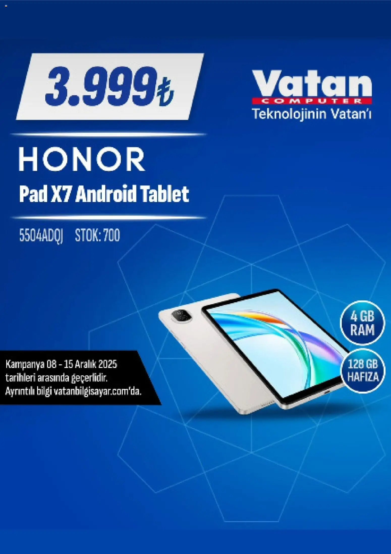 Vatan Bilgisayar tarihli katalog 08 1212 2025 İndirim