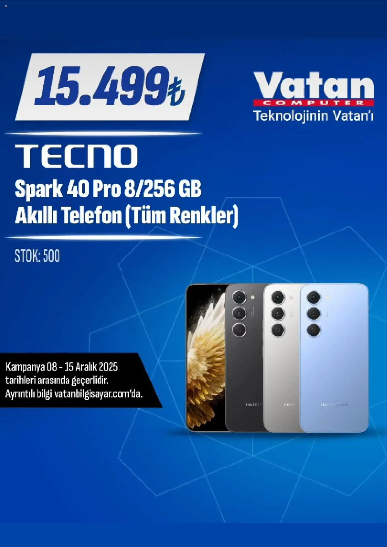 Vatan Bilgisayar tarihli katalog 08 1212 2025 İndirim