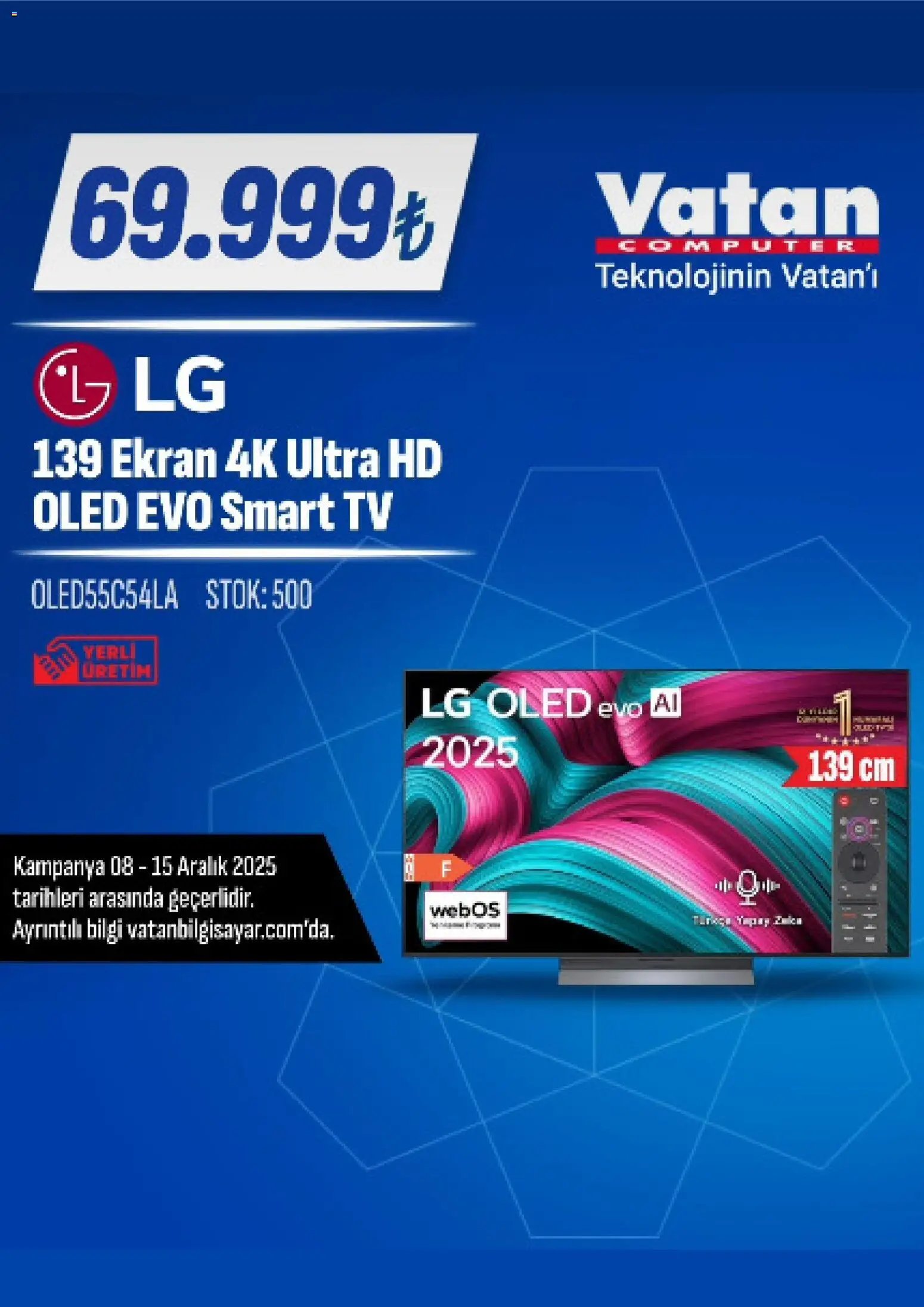 Vatan Bilgisayar tarihli katalog 08 1212 2025 İndirim