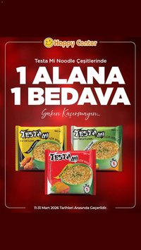 Happy Center tarihli katalog 11 0303 2026 Happy Center - 1 Alana 1 Bedava