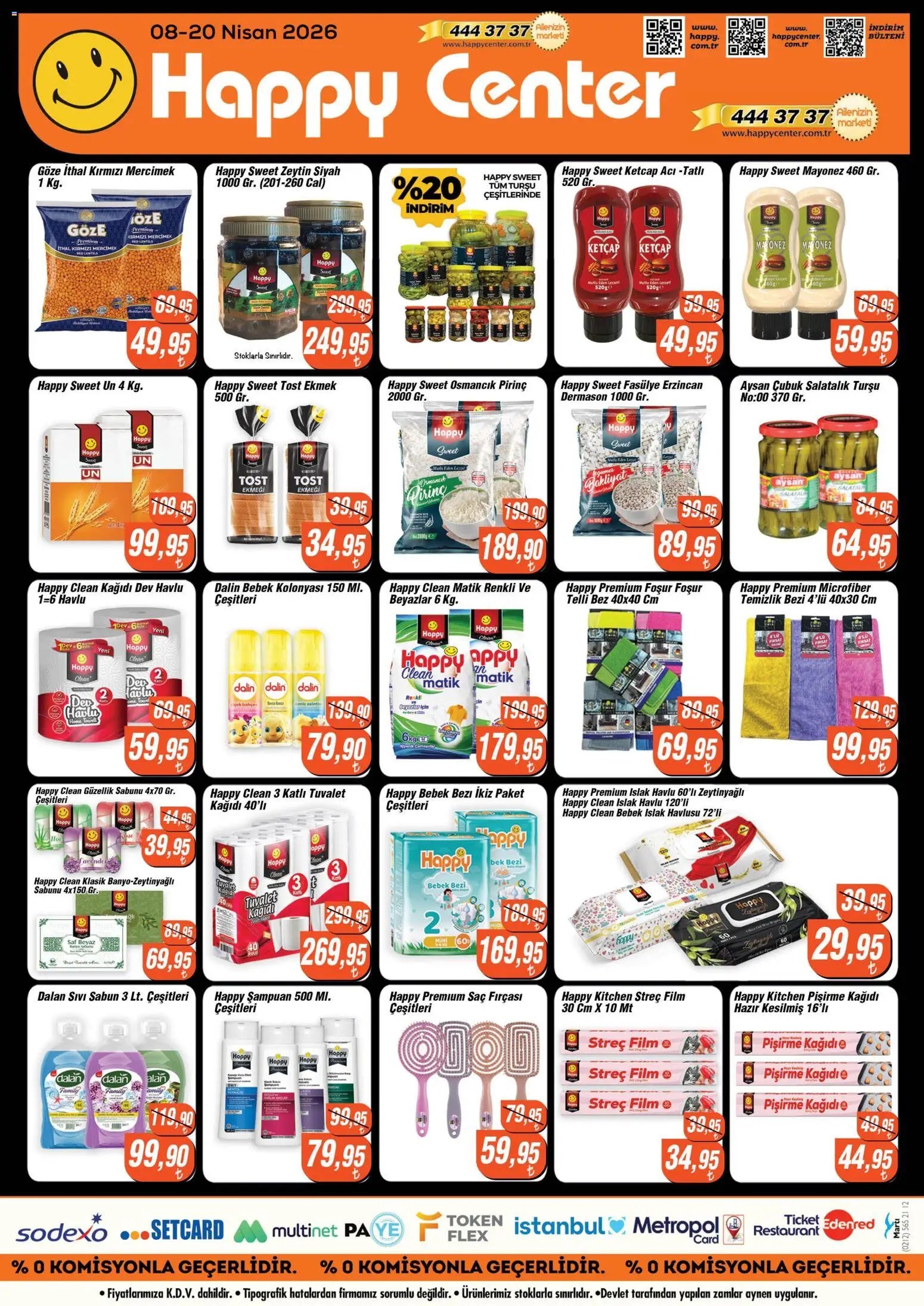 Happy Center tarihli katalog 08 0404 2026 Happy Center Katalog