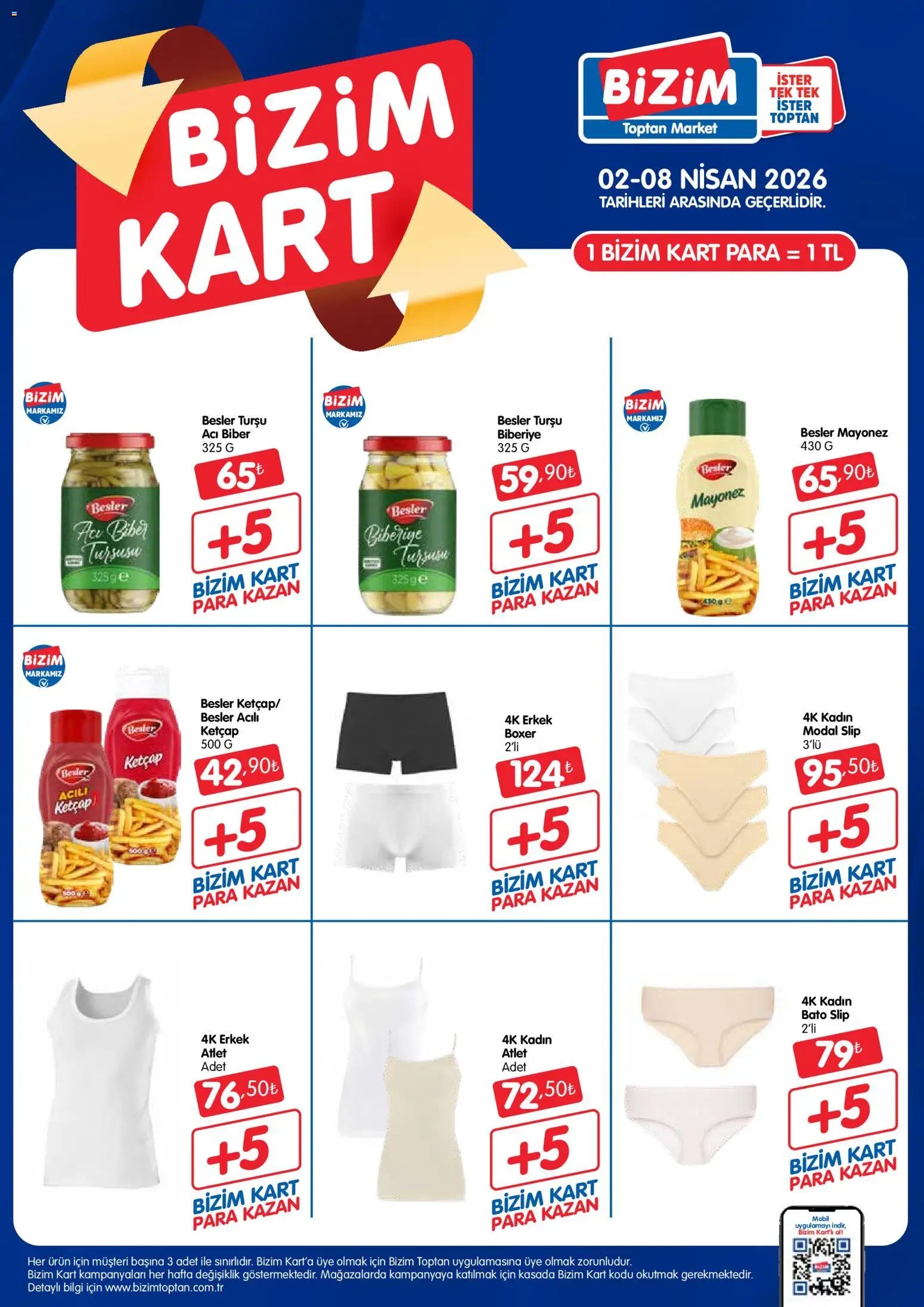 Bizim Toptan tarihli katalog 02 0404 2026 Bizim Toptan - Bizim Kart Katalogu
