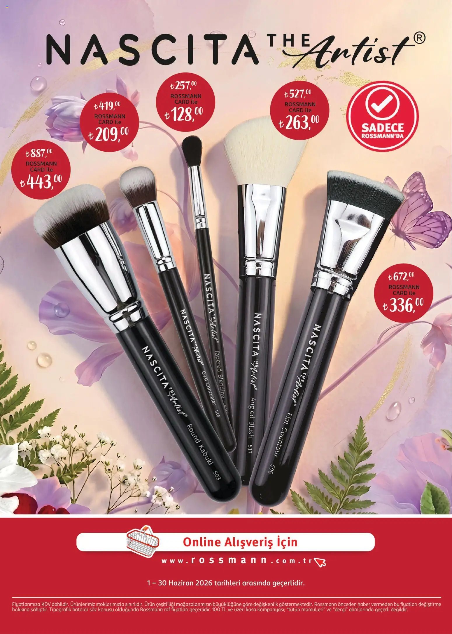 Rossmann tarihli katalog 01 0606 2026 Rossmann Haziran Güzellik Kataloğu