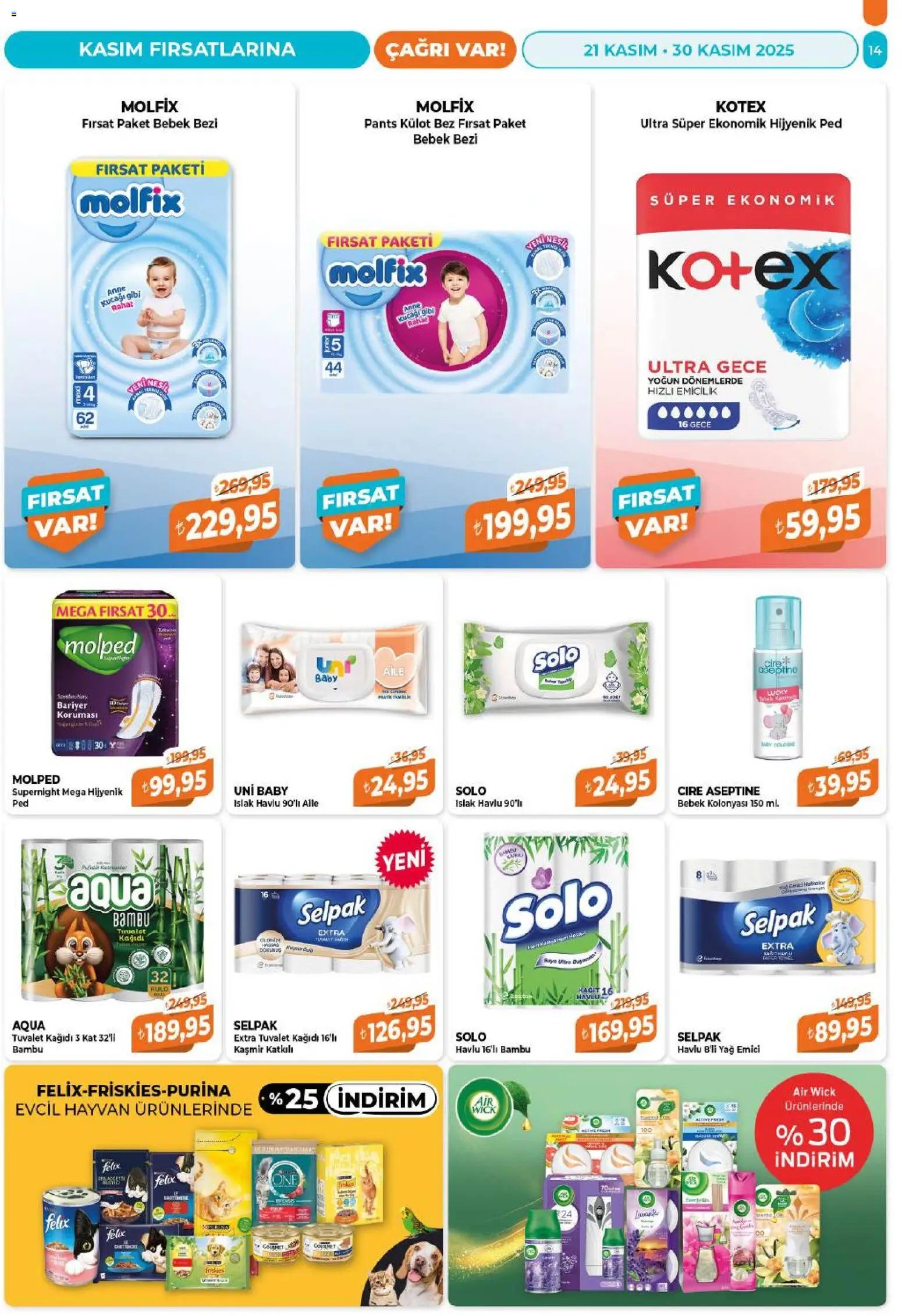 Çağrı Market tarihli katalog 21 1111 2025 Black Friday