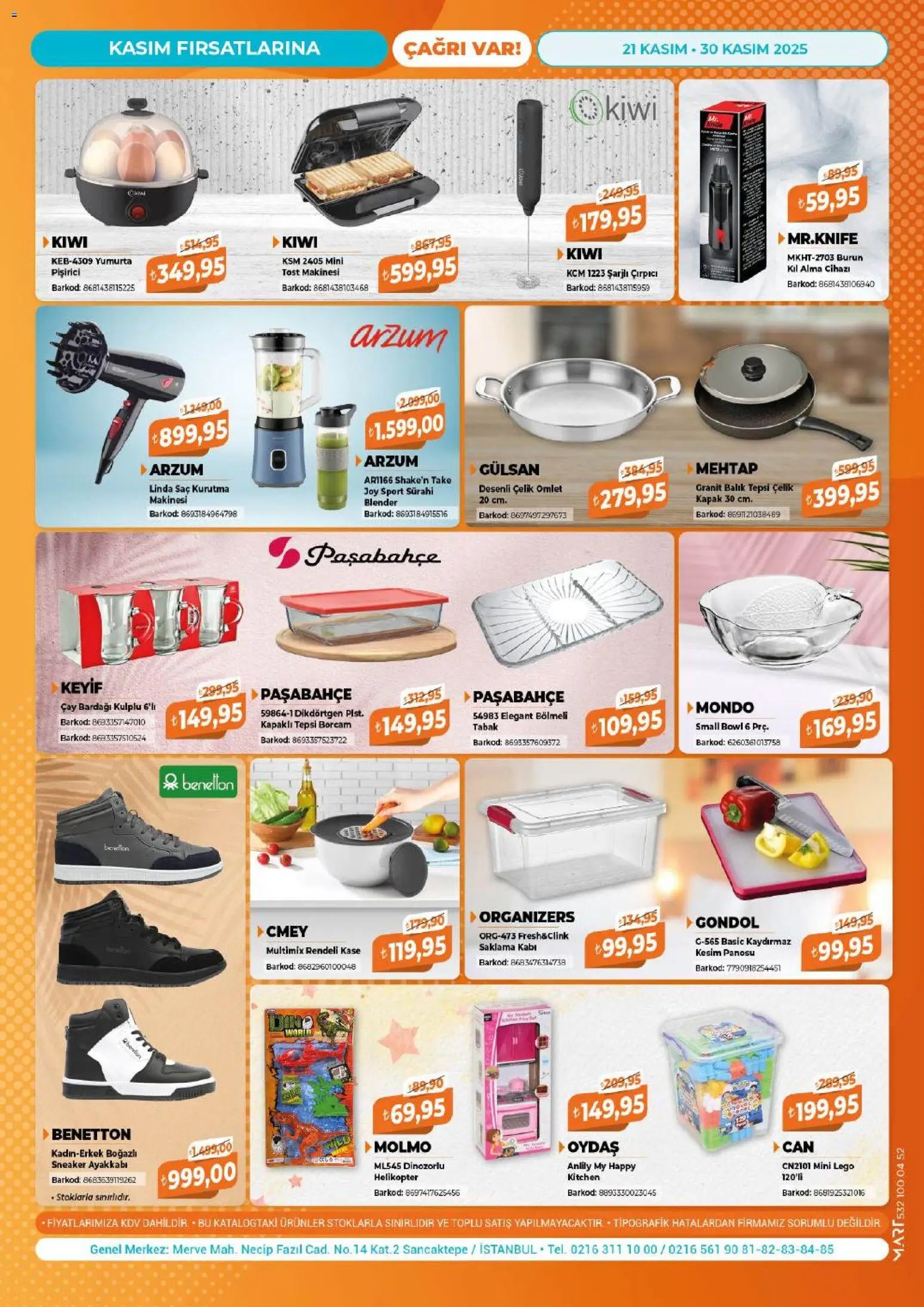 Çağrı Market tarihli katalog 21 1111 2025 Black Friday
