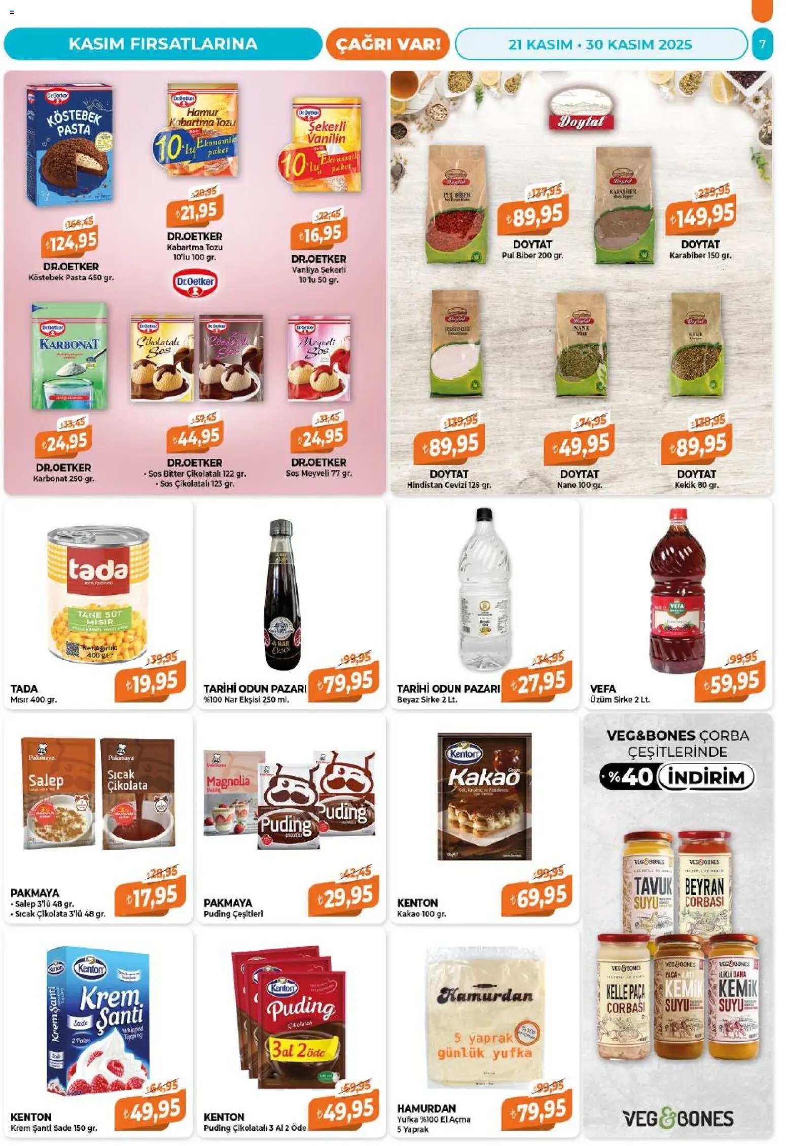 Çağrı Market tarihli katalog 21 1111 2025 Black Friday