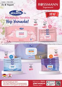 Rossmann tarihli katalog 02 0202 2026 Şubat Ev & Yaşam Kataloğuv