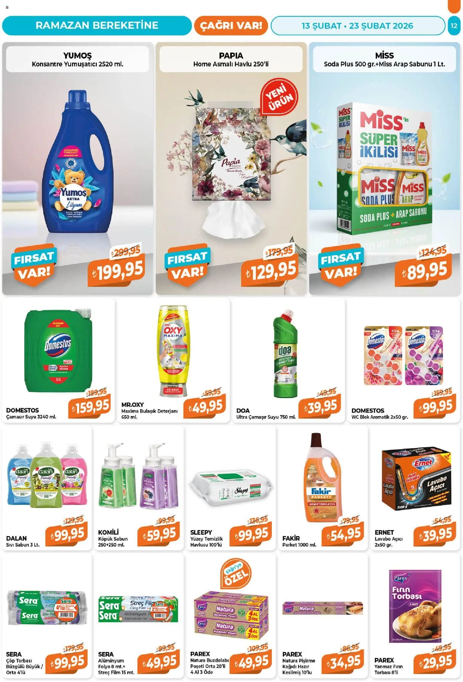 Çağrı Market tarihli katalog 13 0202 2026 Katalog