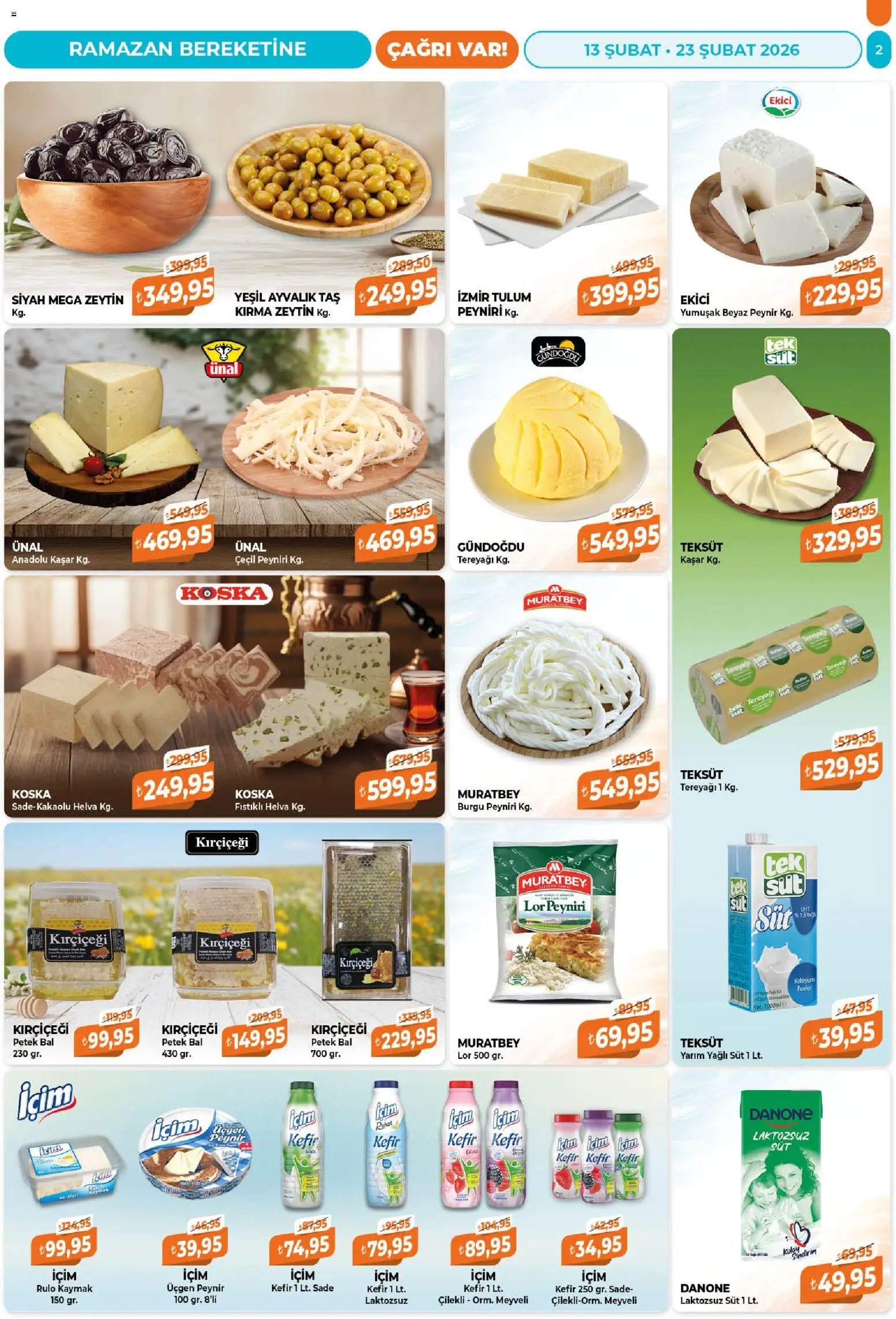 Çağrı Market tarihli katalog 13 0202 2026 Katalog