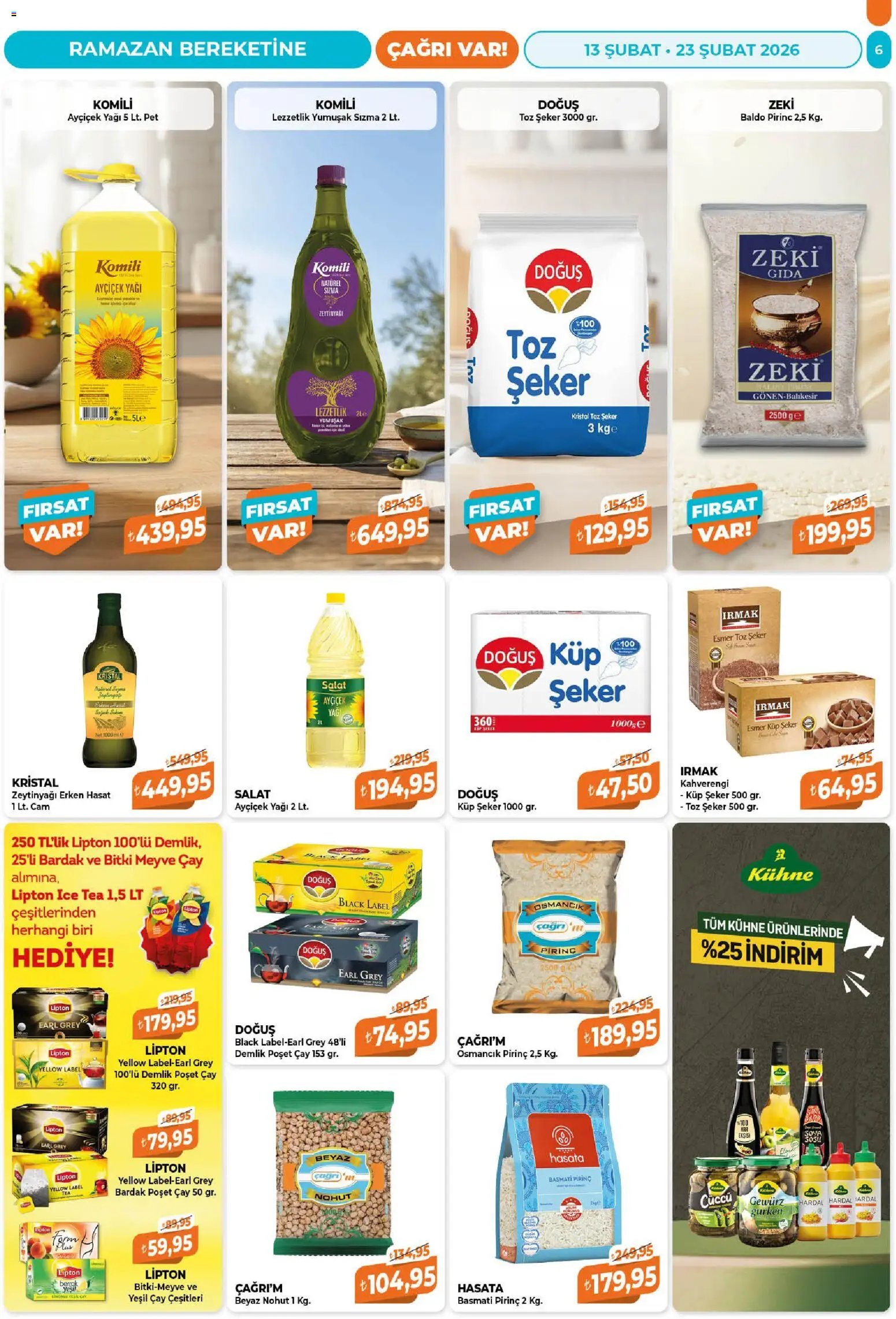 Çağrı Market tarihli katalog 13 0202 2026 Katalog