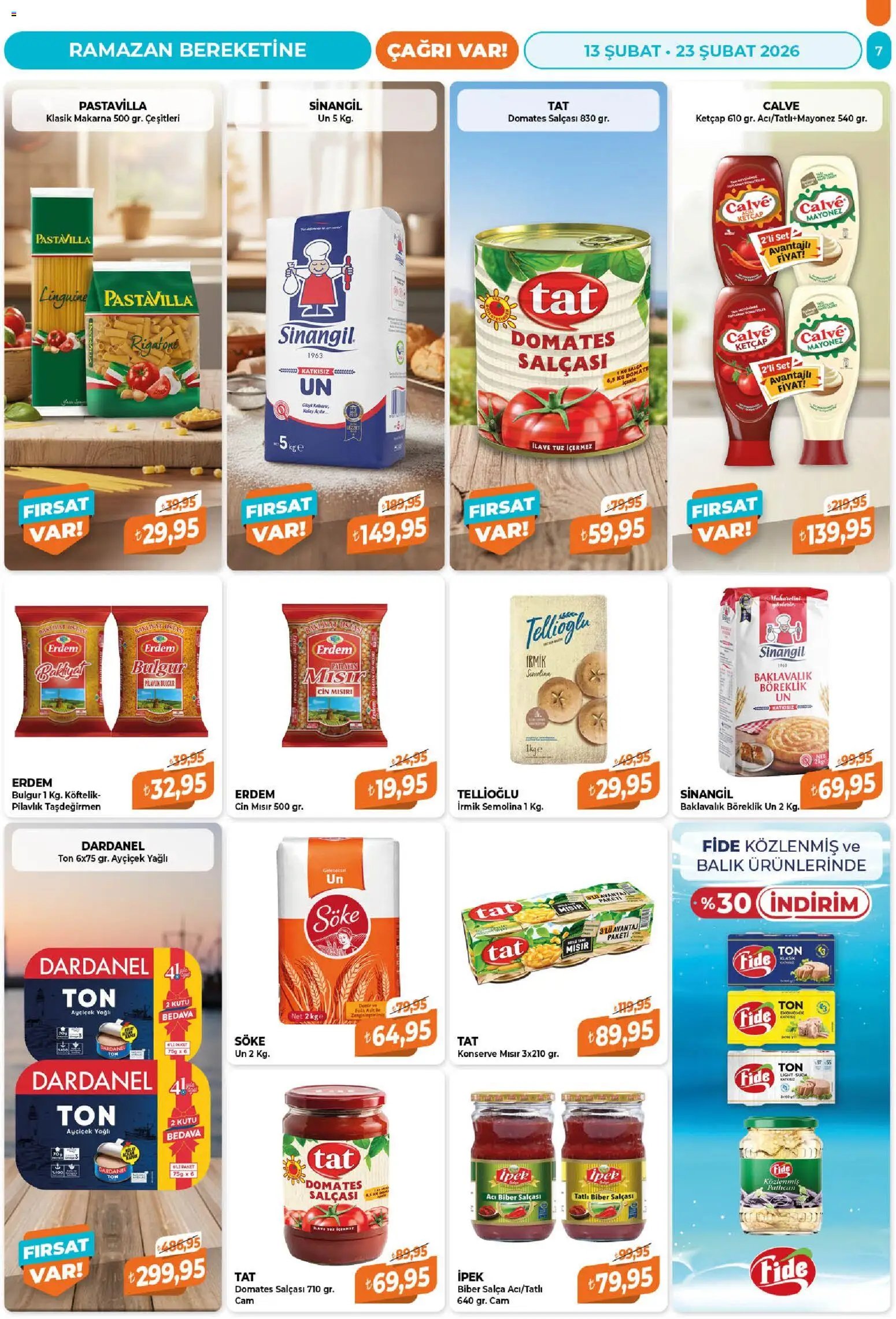 Çağrı Market tarihli katalog 13 0202 2026 Katalog