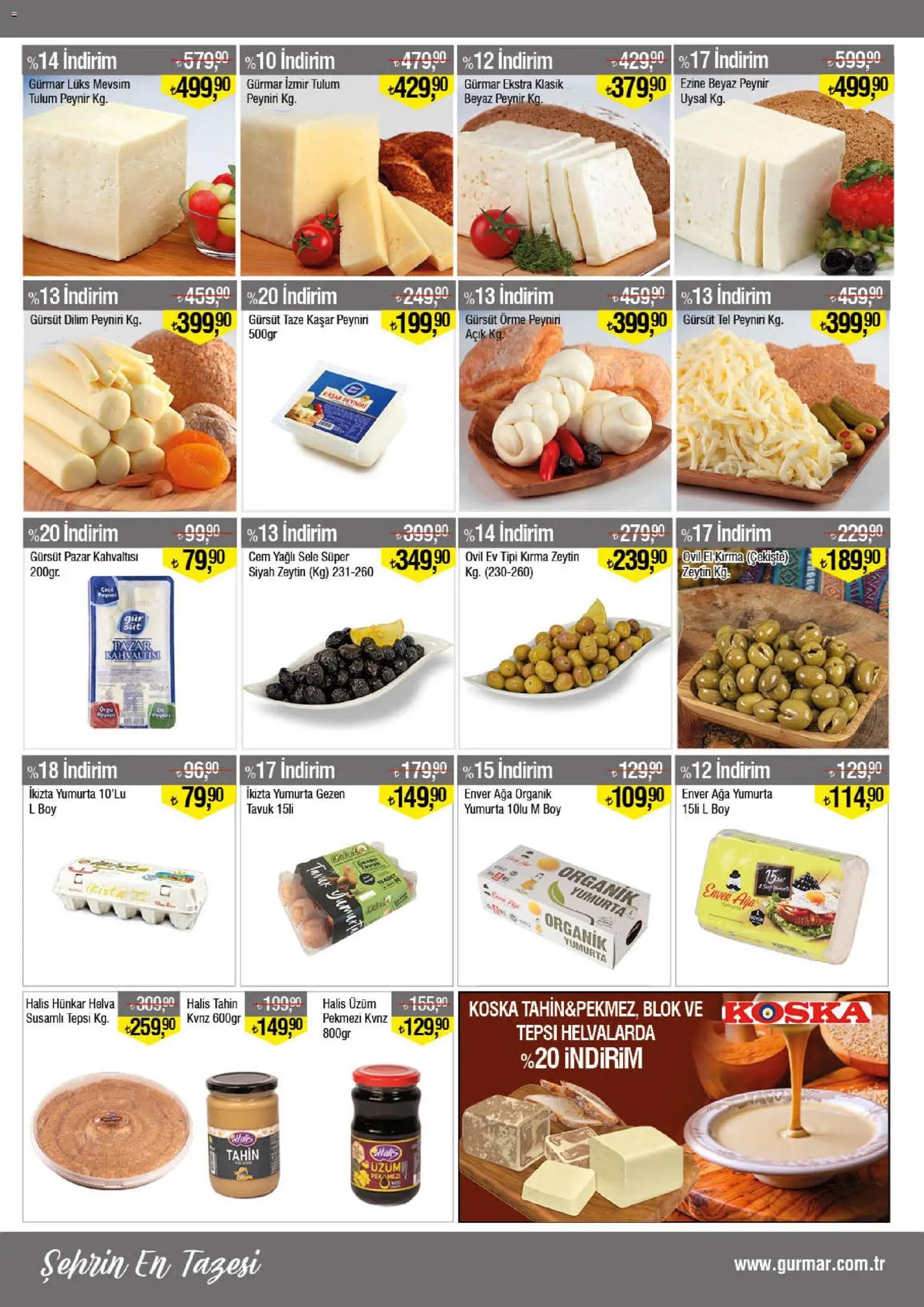 Gürmar tarihli katalog 16 0101 2026 Katalog