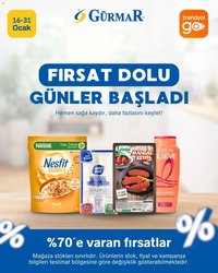 Gürmar tarihli katalog 16 0101 2026 Katalog