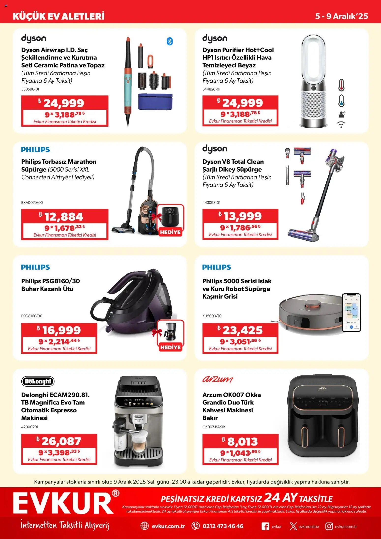 Evkur tarihli katalog 05 1212 2025 Muhteşem Fırsatlar