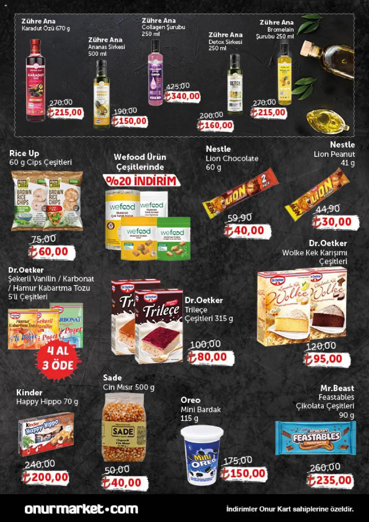 Onur Market tarihli katalog 04 1212 2025 Katalog - Gurme