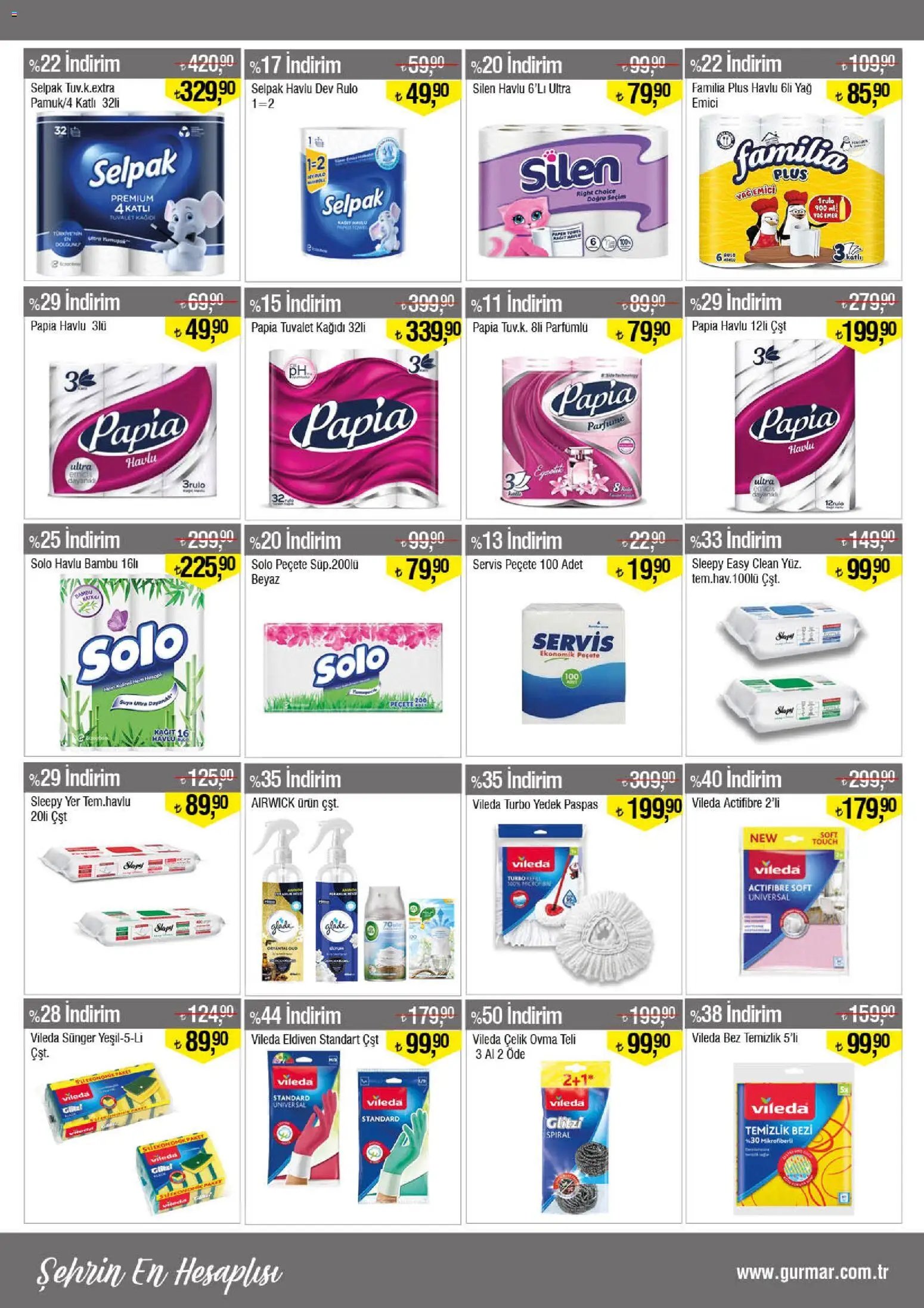 Gürmar tarihli katalog 15 0404 2026 Gürmar Katalog
