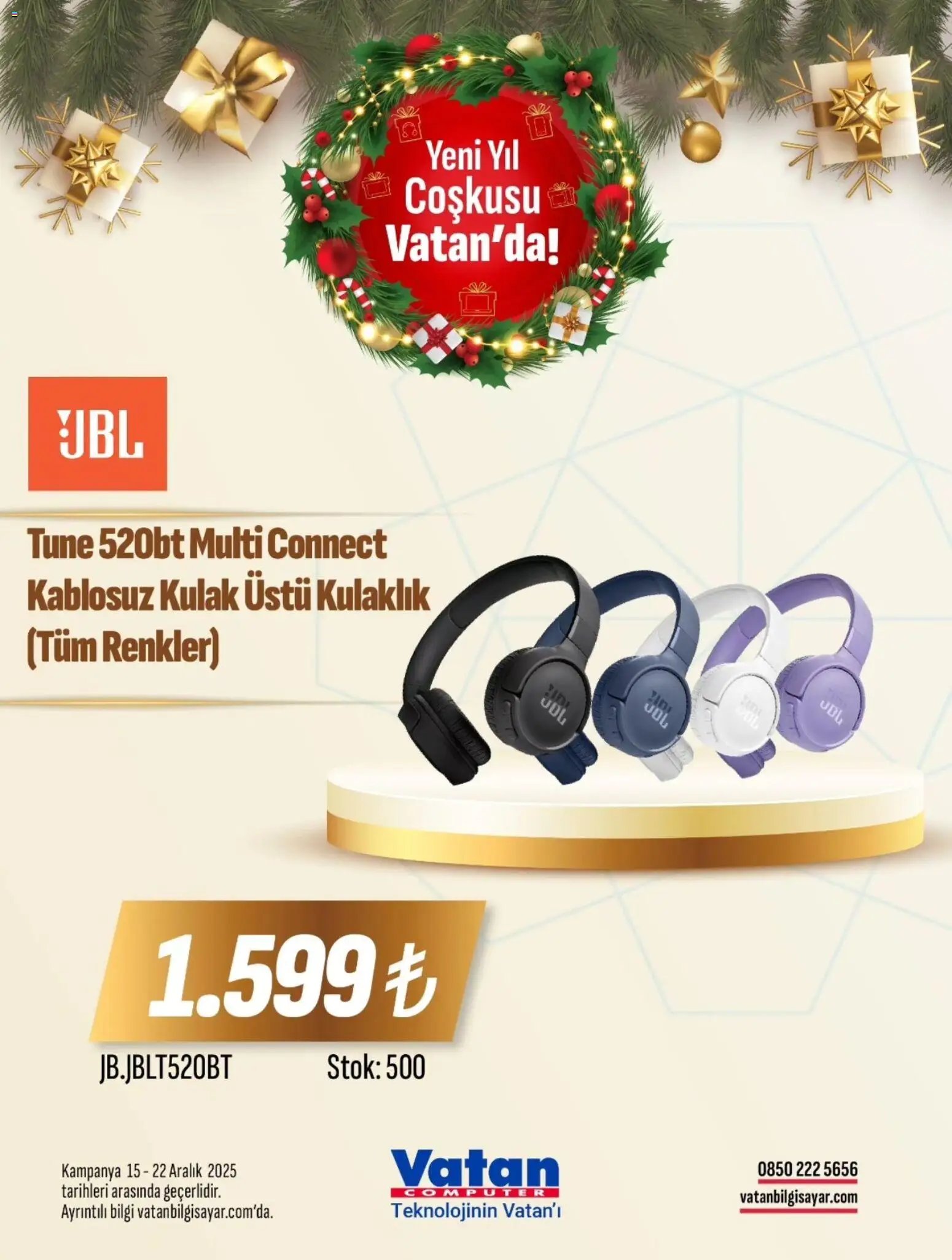 Vatan Bilgisayar tarihli katalog 15 1212 2025 İndirim