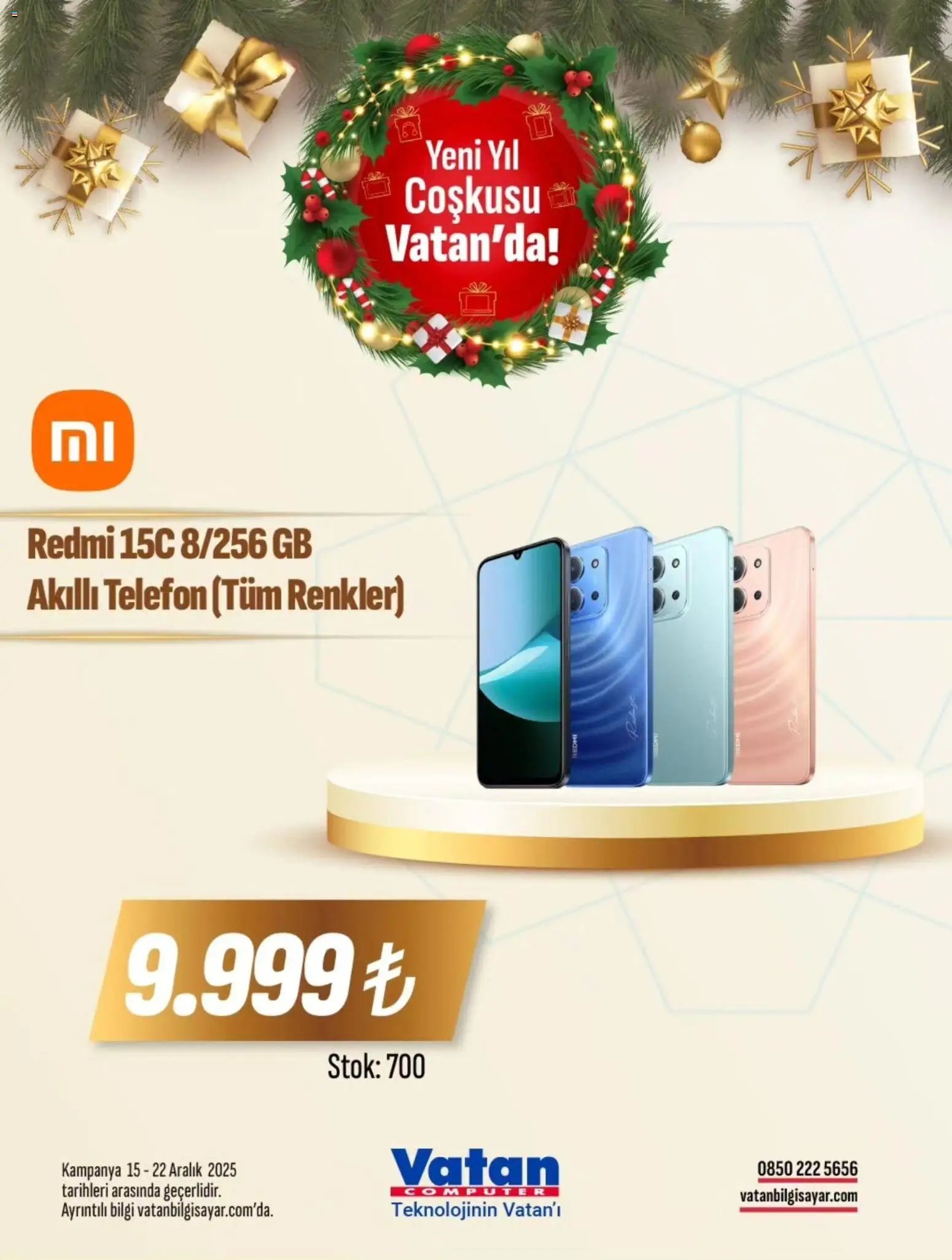 Vatan Bilgisayar tarihli katalog 15 1212 2025 İndirim