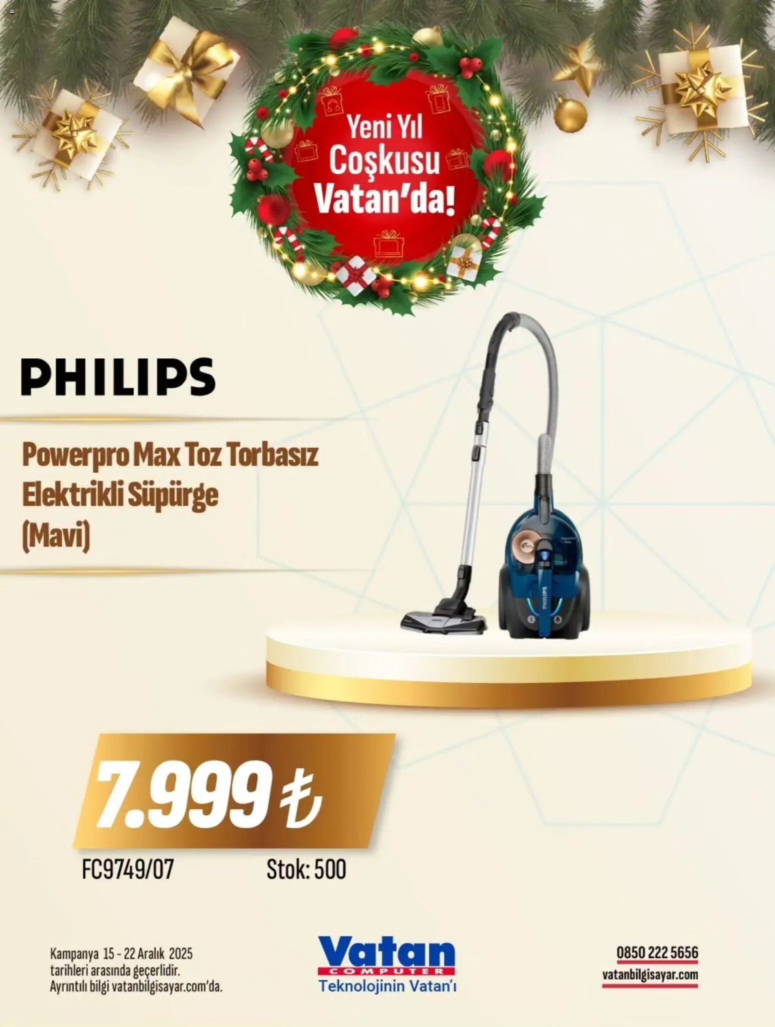 Vatan Bilgisayar tarihli katalog 15 1212 2025 İndirim