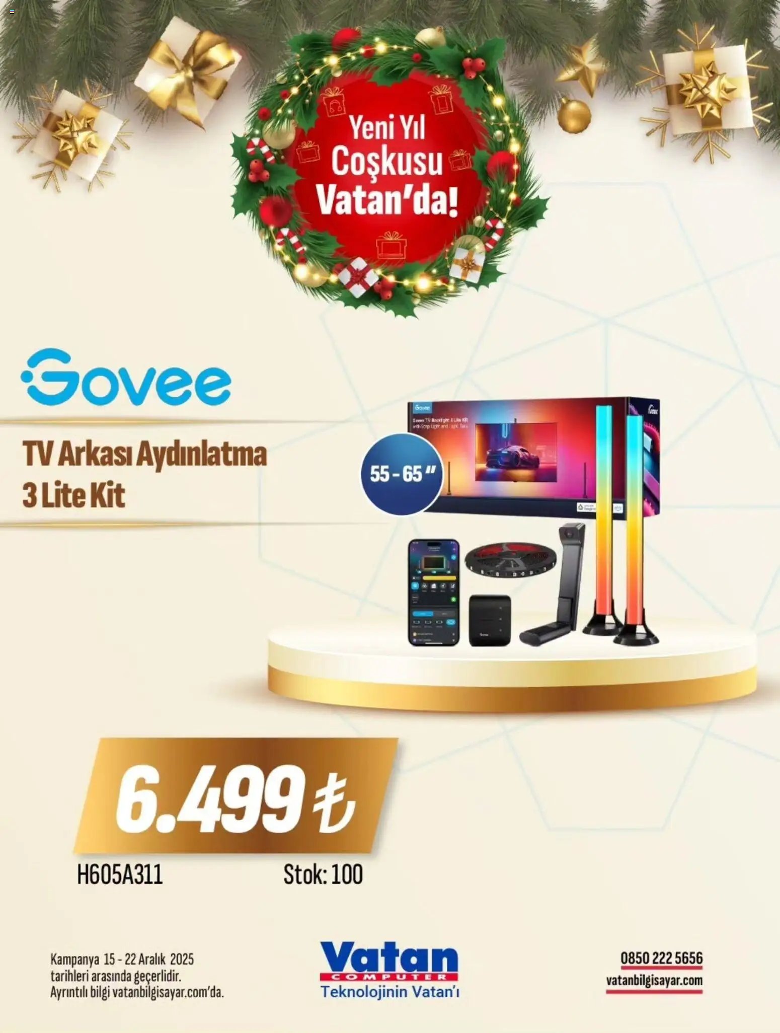 Vatan Bilgisayar tarihli katalog 15 1212 2025 İndirim