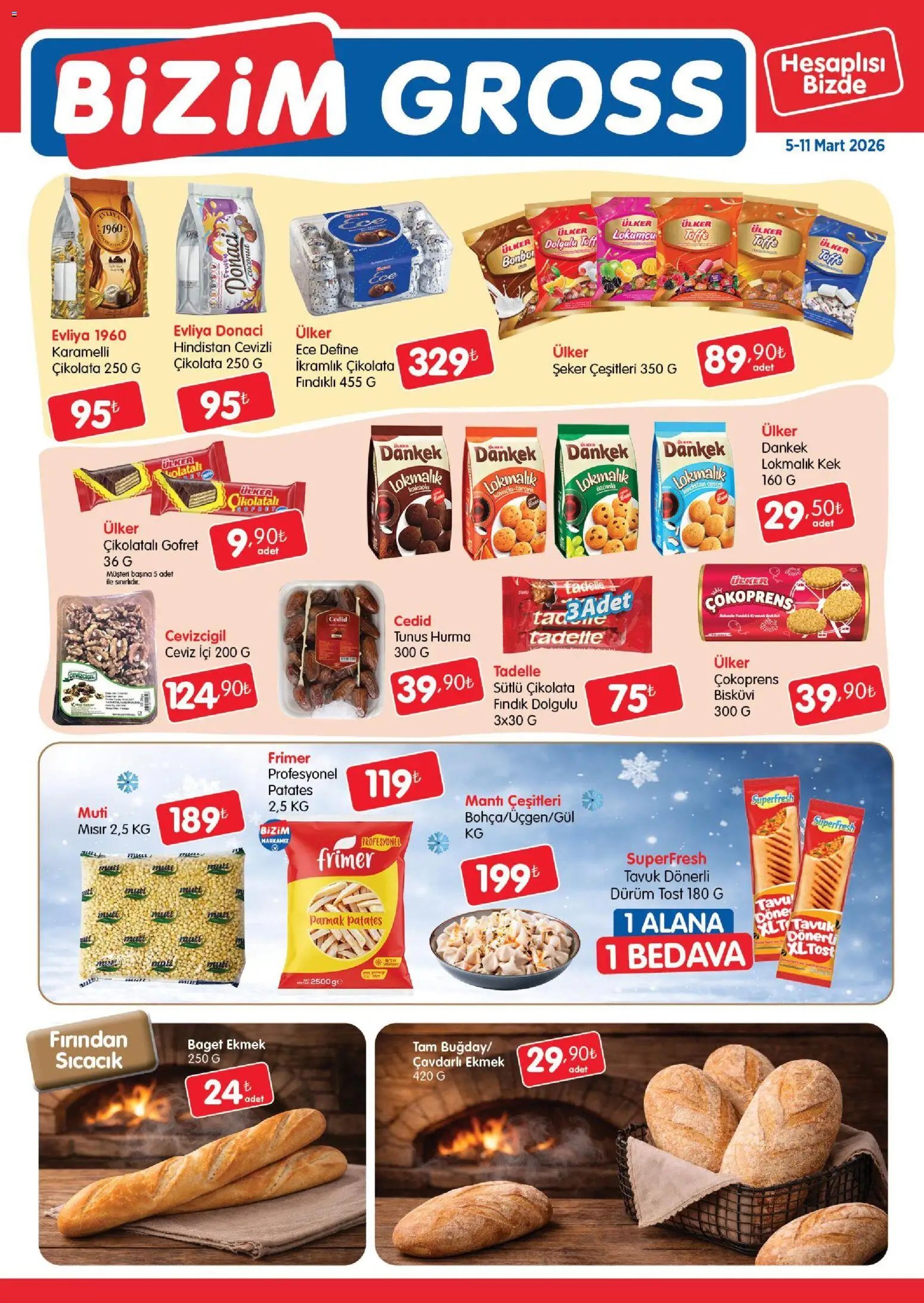 Bizim Toptan tarihli katalog 05 0303 2026 Bizim Toptan - Bizim Gross Fırsat Bülteni