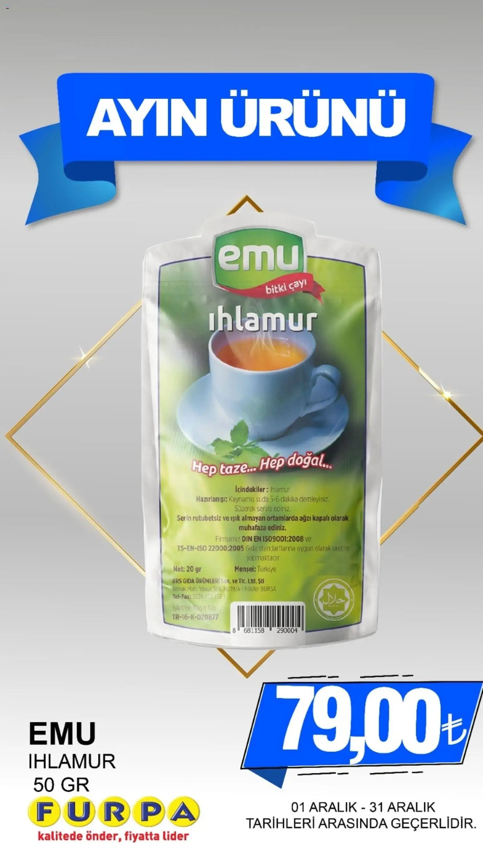 Furpa tarihli katalog 01 1212 2025 Ayın Ürünleri