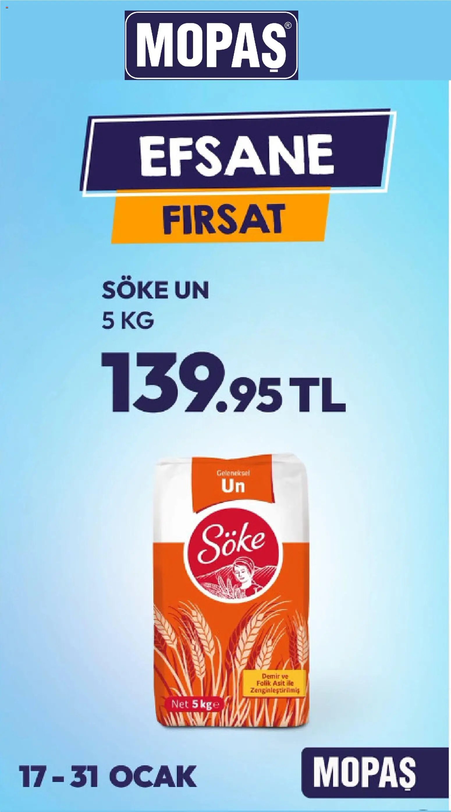 Mopaş tarihli katalog 17 0101 2026 Katalog