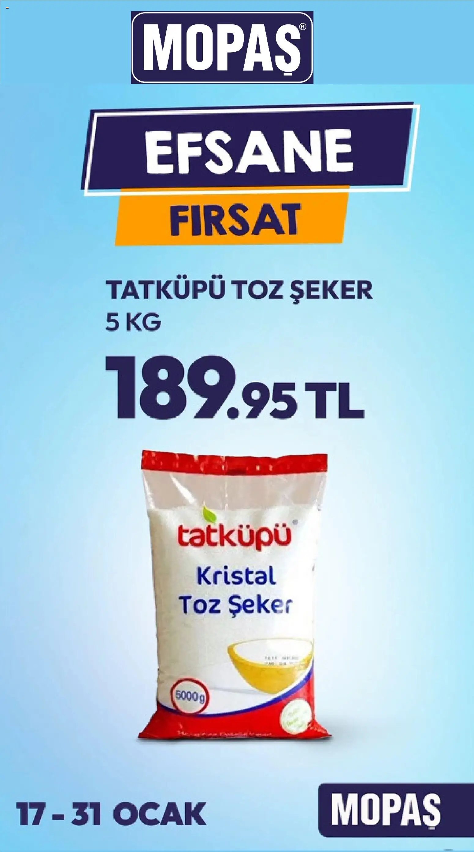 Mopaş tarihli katalog 17 0101 2026 Katalog