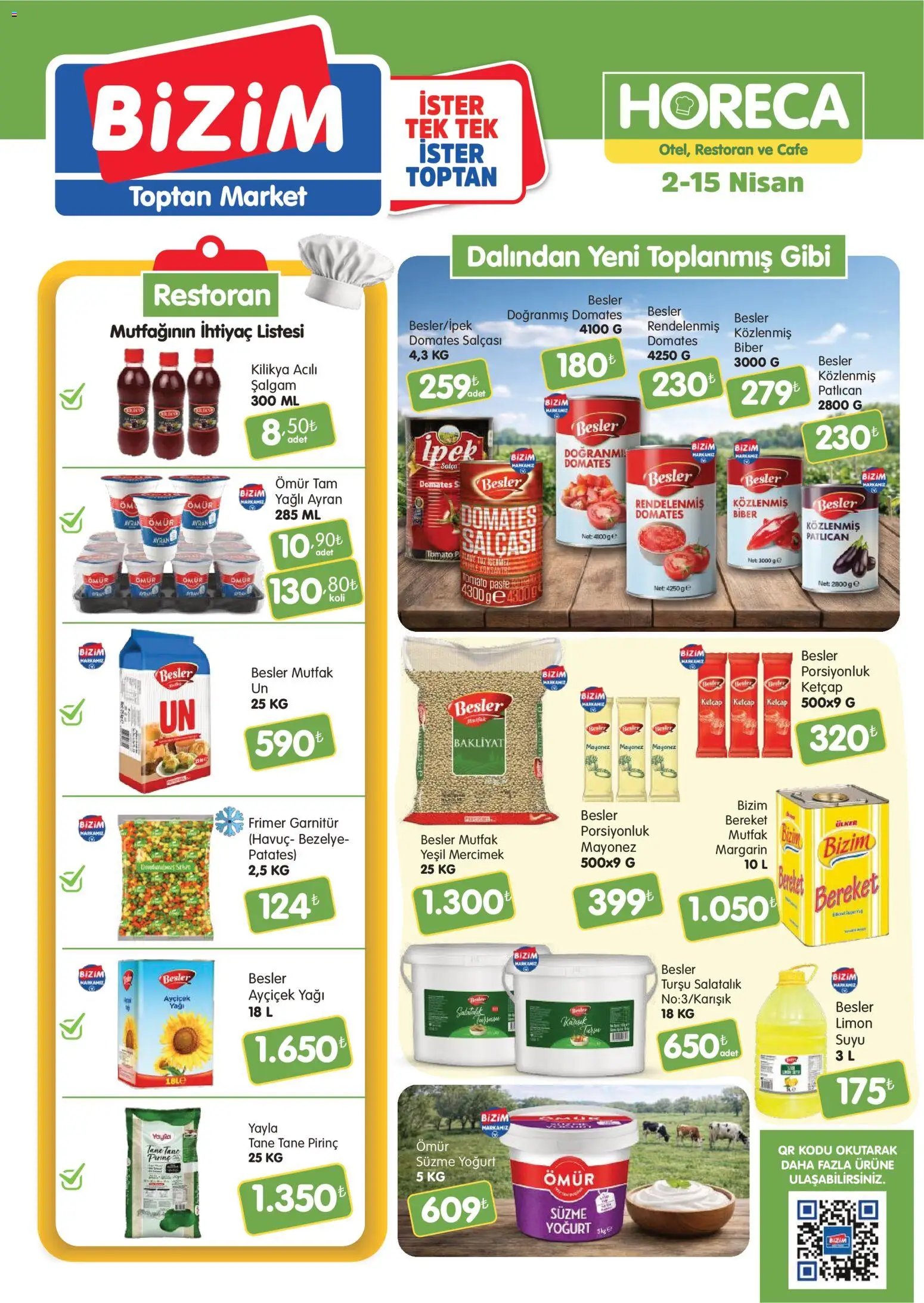 Bizim Toptan tarihli katalog 02 0404 2026 Bizim Toptan - Horeca kataloğu