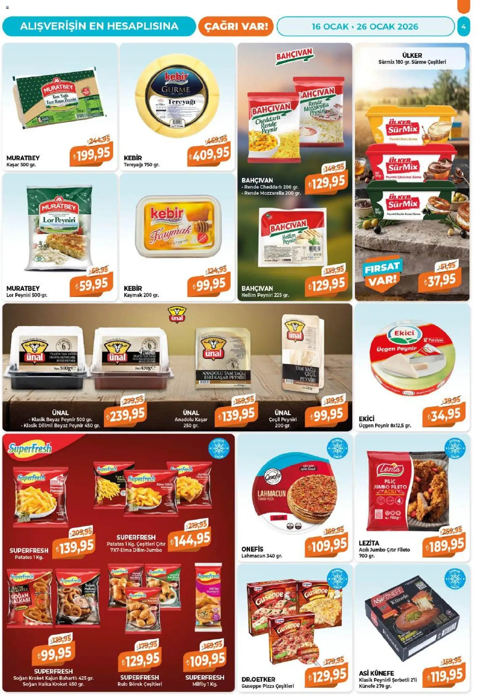 Çağrı Market tarihli katalog 16 0101 2026 Katalog