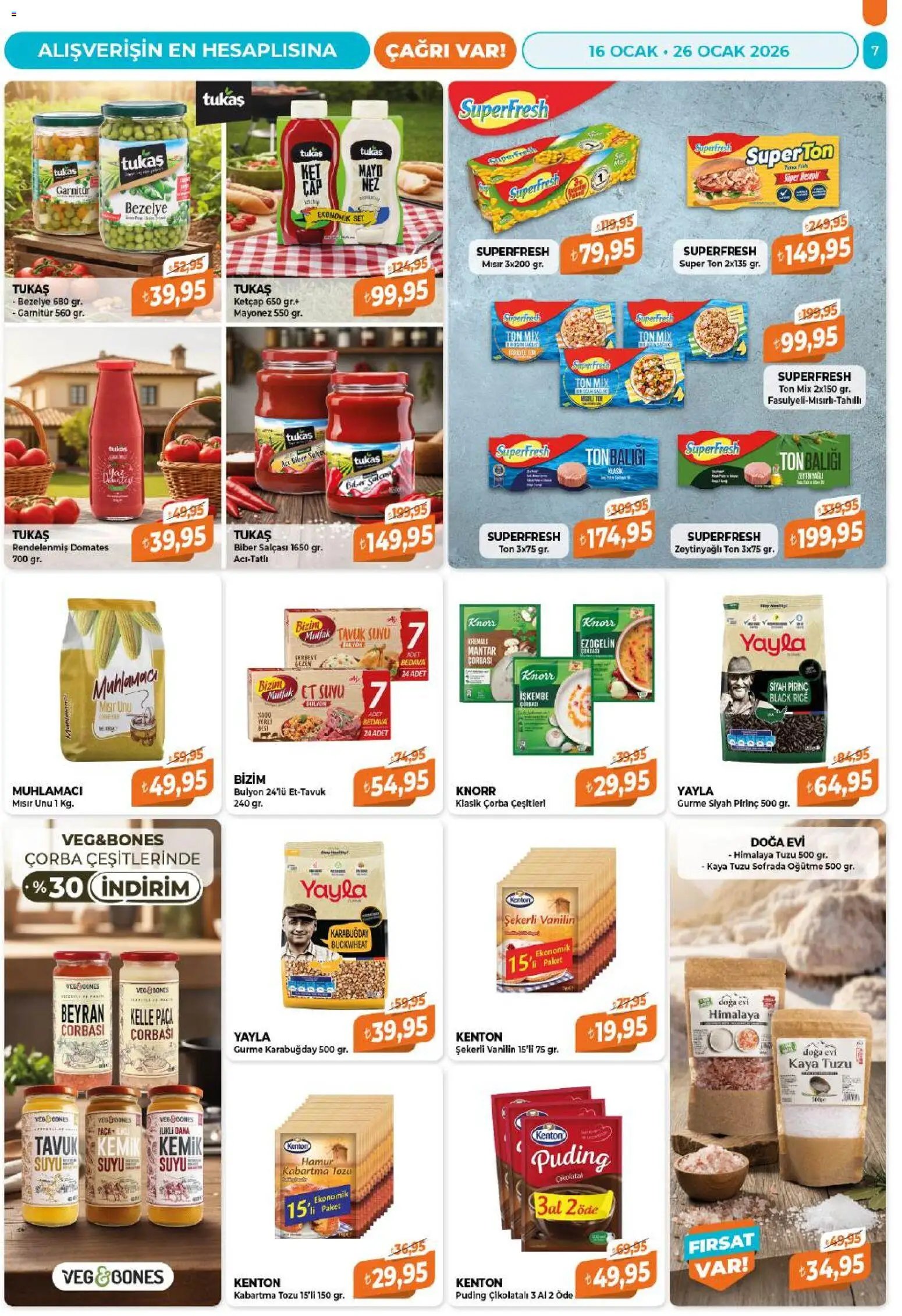 Çağrı Market tarihli katalog 16 0101 2026 Katalog