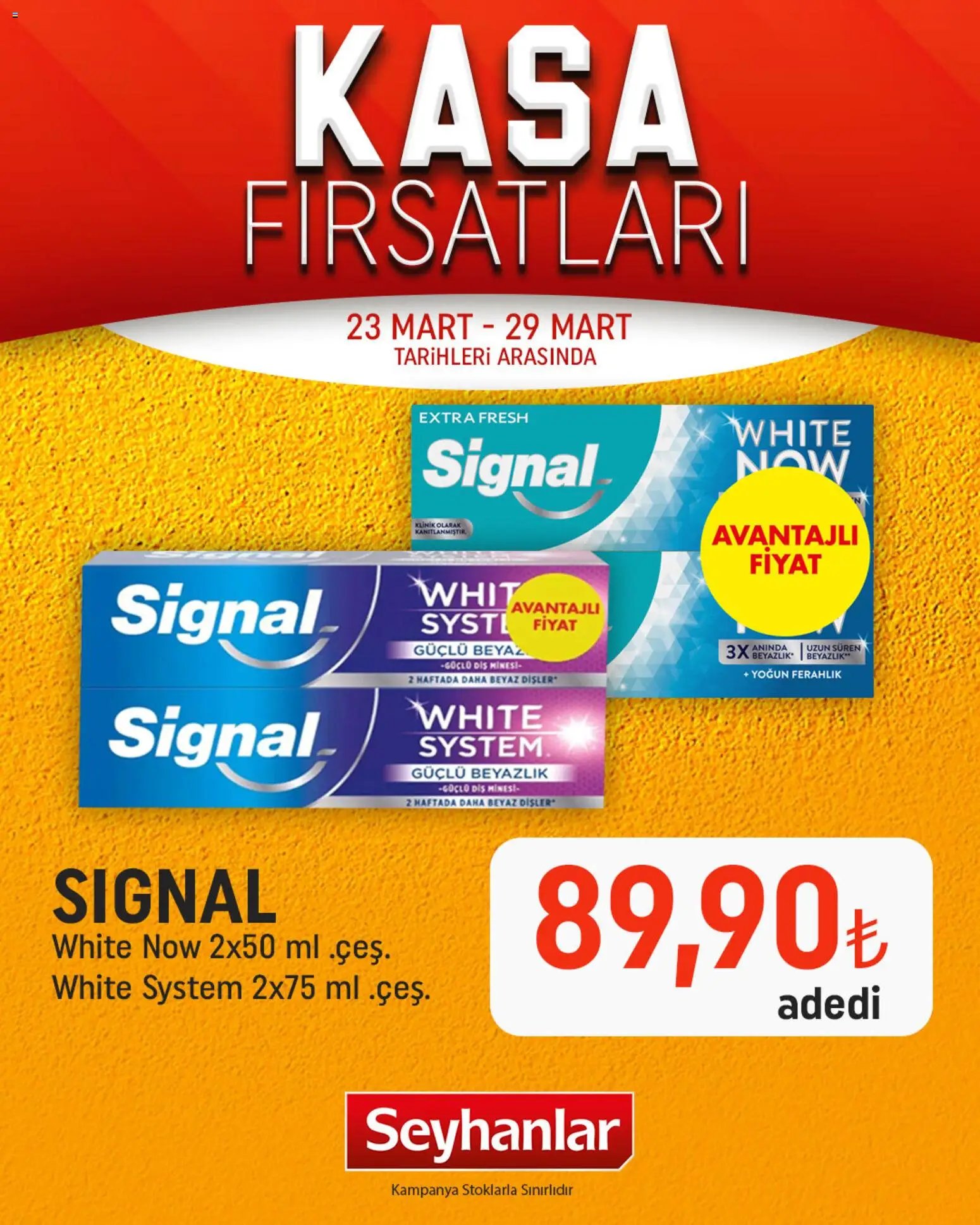 Seyhanlar Market tarihli katalog 23 0303 2026 Seyhanlar Market - Katalog Kasa Fırsatları