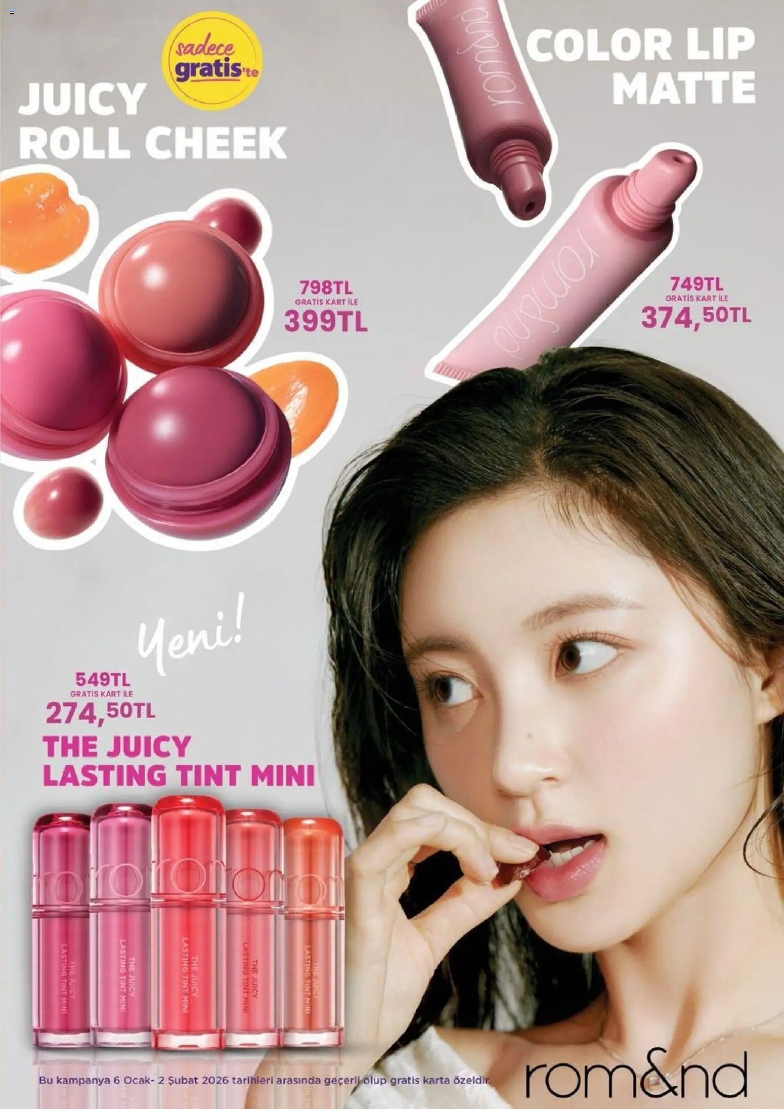 Gratis tarihli katalog 01 0101 2026 Katalog