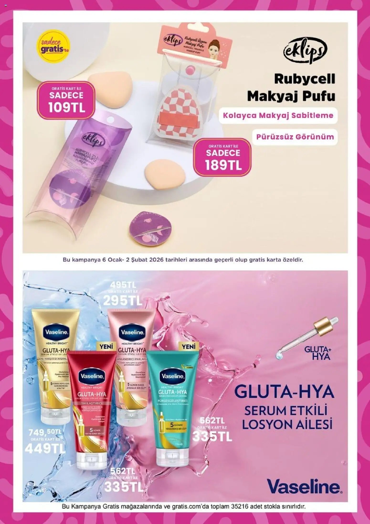 Gratis tarihli katalog 01 0101 2026 Katalog