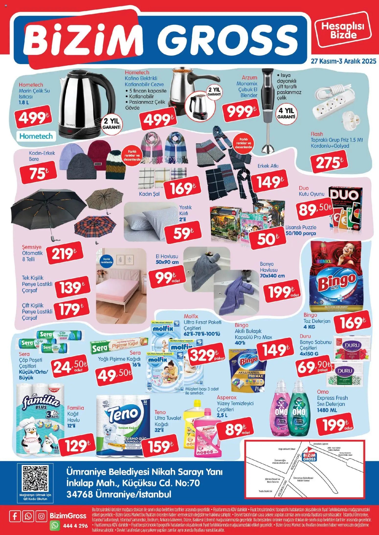 Bizim Toptan tarihli katalog 27 1111 2025 Bizim Gross Fırsat Bülteni