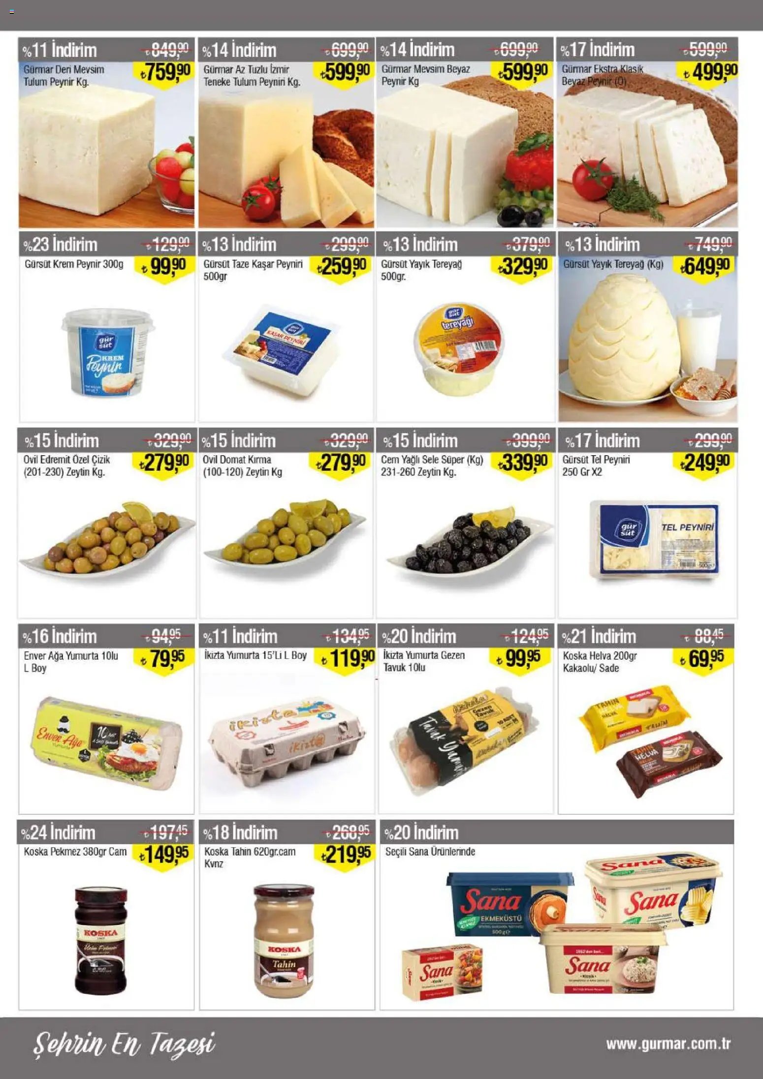 Gürmar tarihli katalog 01 0909 2026 Gürmar Katalog