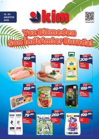 Kim Market tarihli katalog 15 0808 2025 Katalog