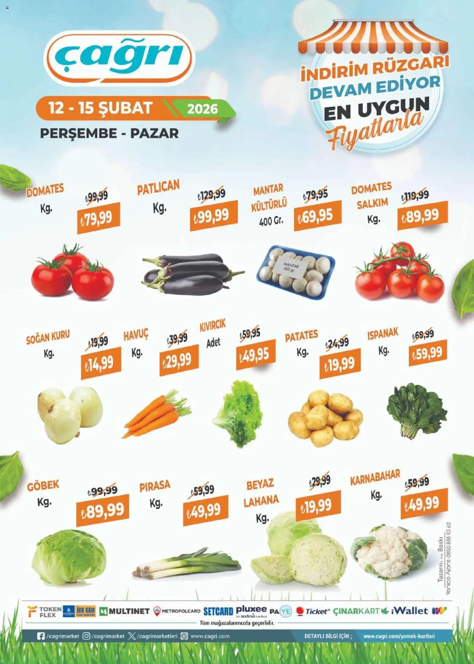 Çağrı Market tarihli katalog 12 0202 2026 Manav Katalog