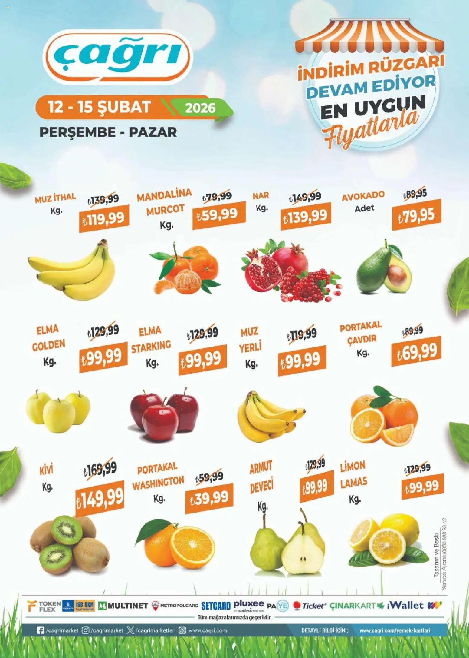 Çağrı Market tarihli katalog 12 0202 2026 Manav Katalog