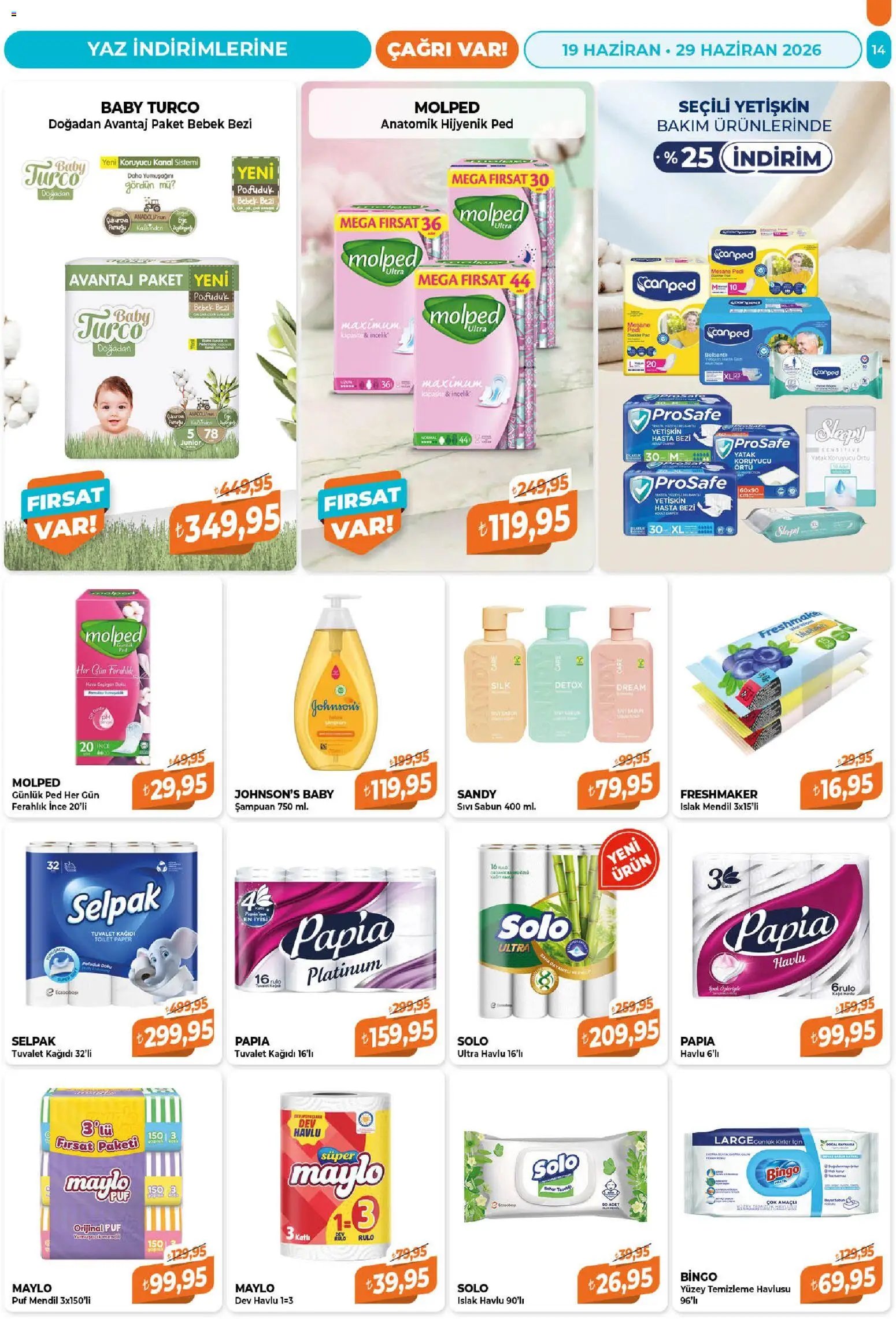 Çağrı Market tarihli katalog 19 0606 2026 Çağrı Market Katalog