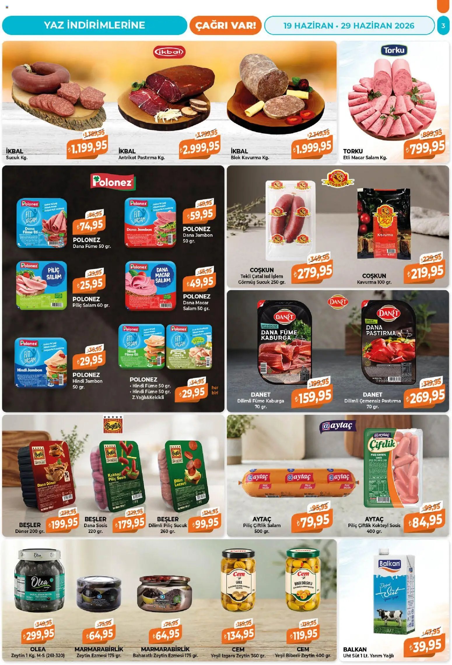 Çağrı Market tarihli katalog 19 0606 2026 Çağrı Market Katalog