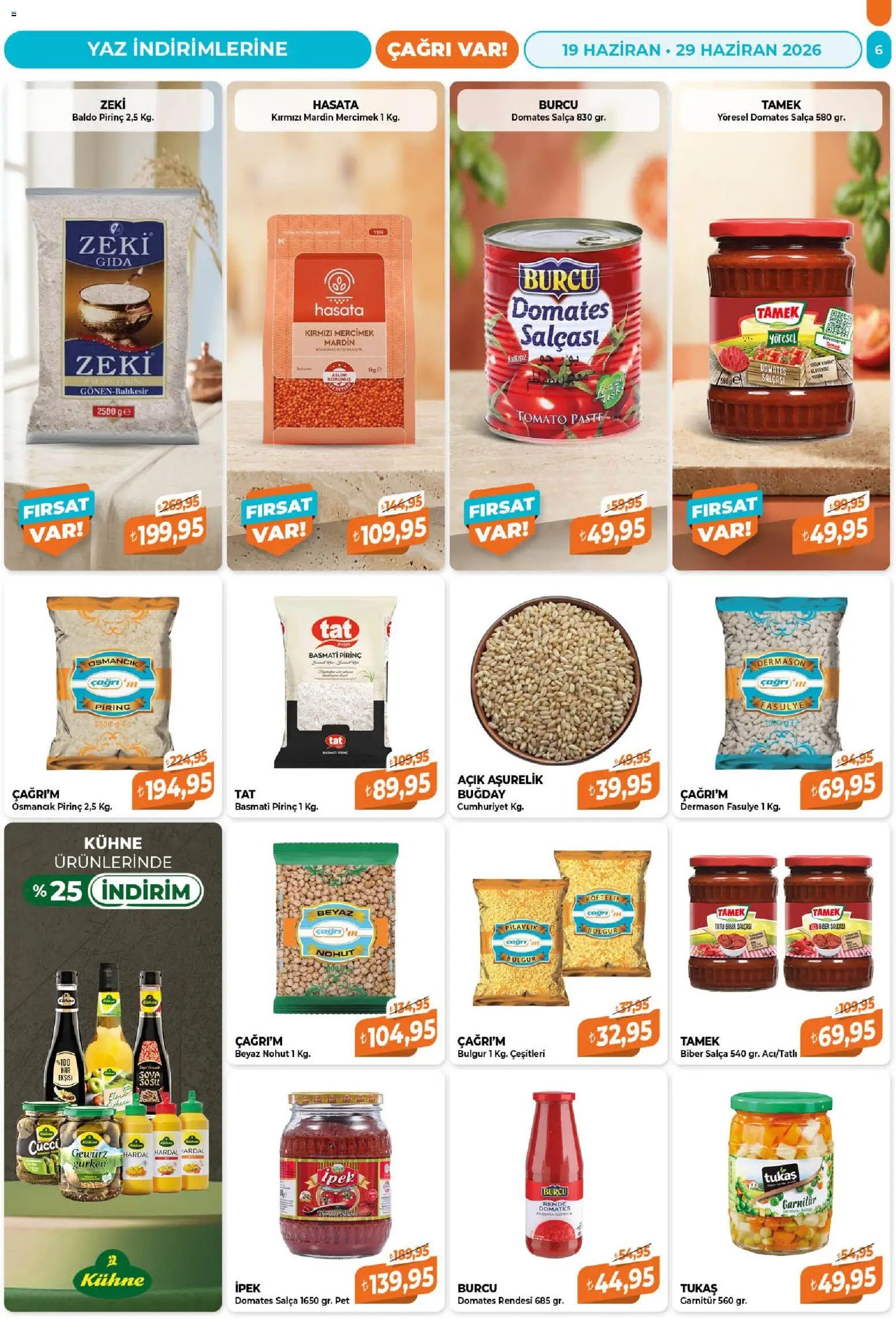 Çağrı Market tarihli katalog 19 0606 2026 Çağrı Market Katalog