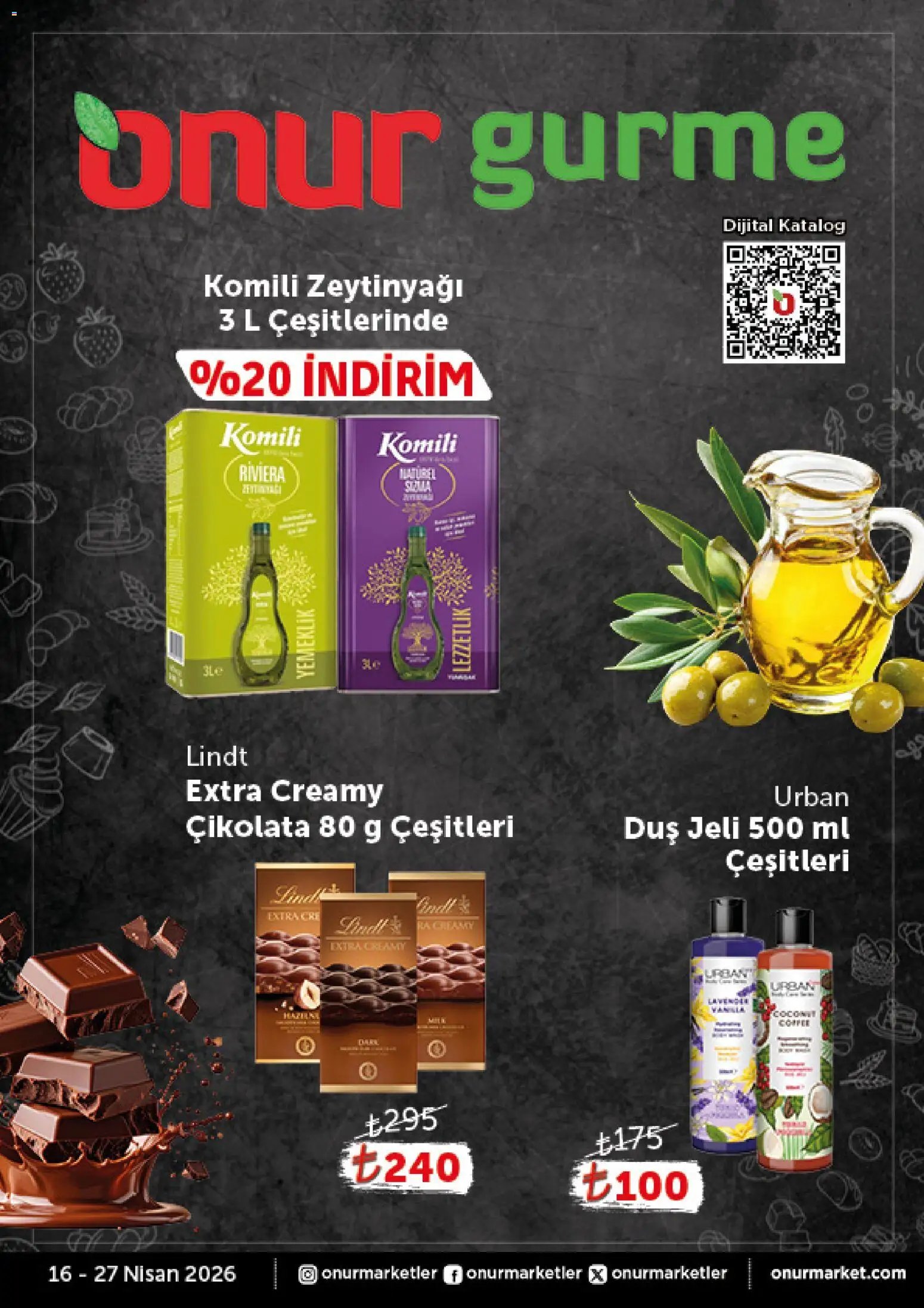 Onur Market tarihli katalog 16 0404 2026 Onur Market - Katalog Gurme
